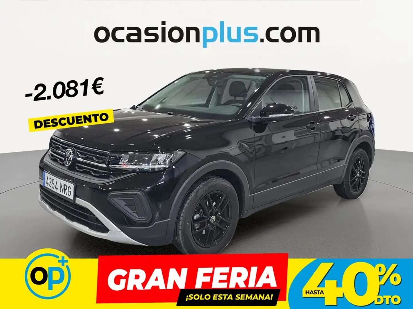 Volkswagen T-Cross 1.0 TSI 70kW Negro - 1