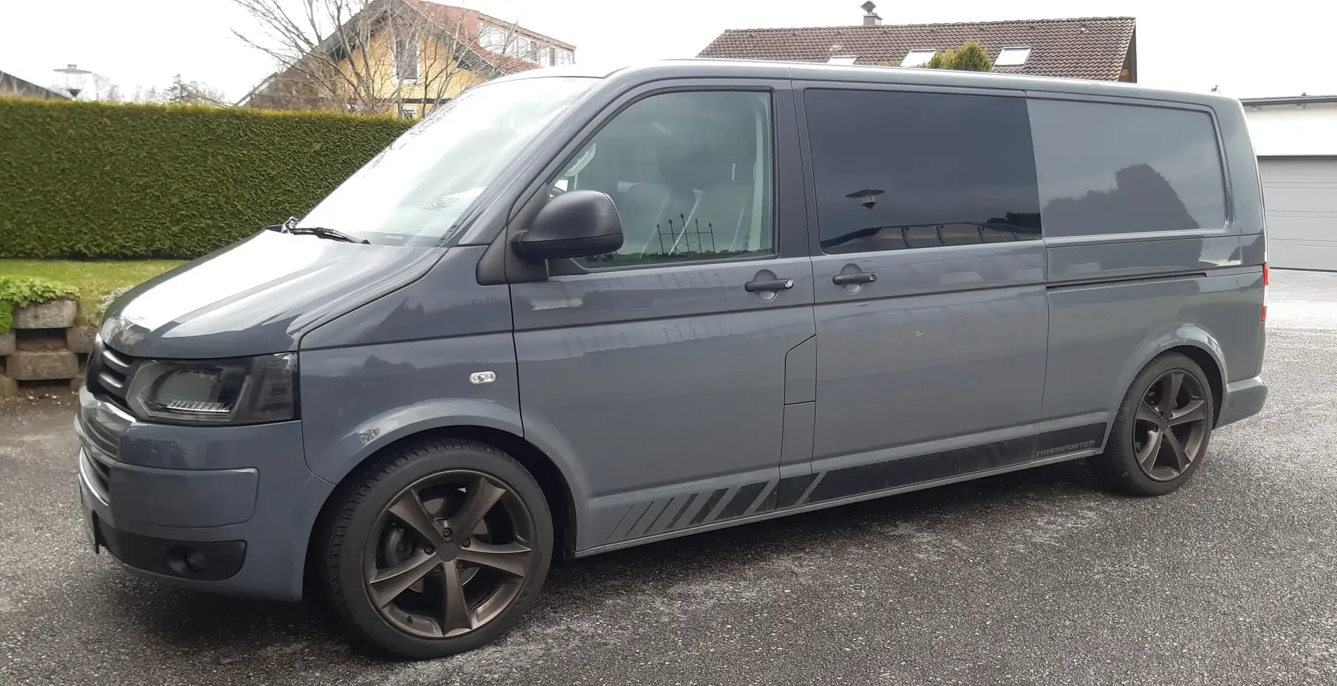 Volkswagen T5 T5.1 LR. Transvan / Mixto. Gris - 1