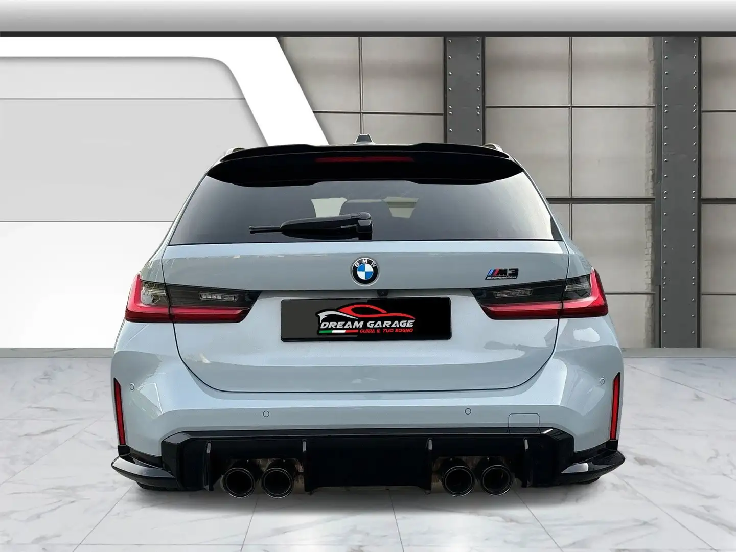 BMW M3 Touring 3.0 Competition M xdrive auto Grigio - 2