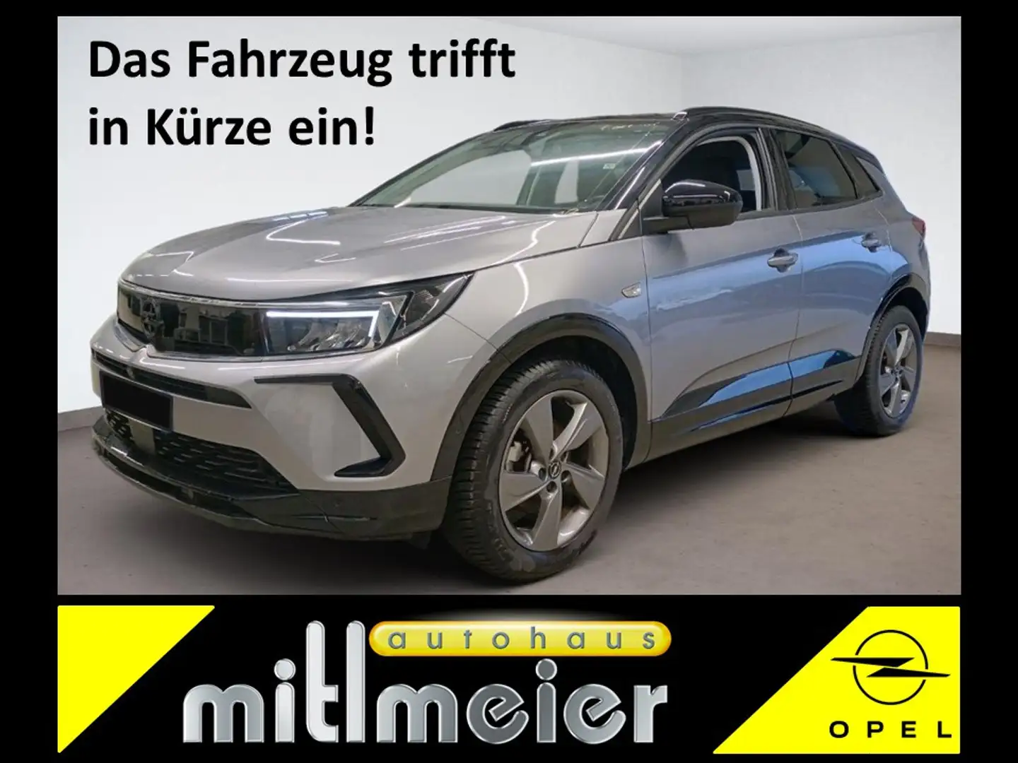 Opel Grandland 1.2T GS. AHK NAVI 360°Kamera SHZ DAB+ Grau - 1