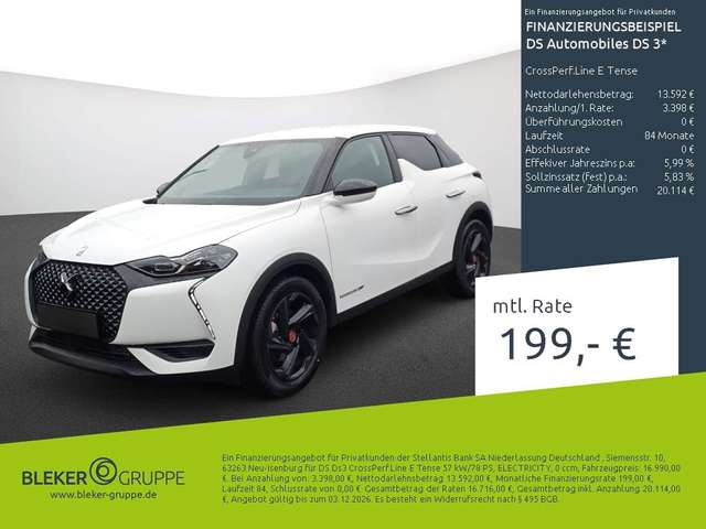 Imagine DS Automobiles DS 3 CrossPerf.Line E Tense