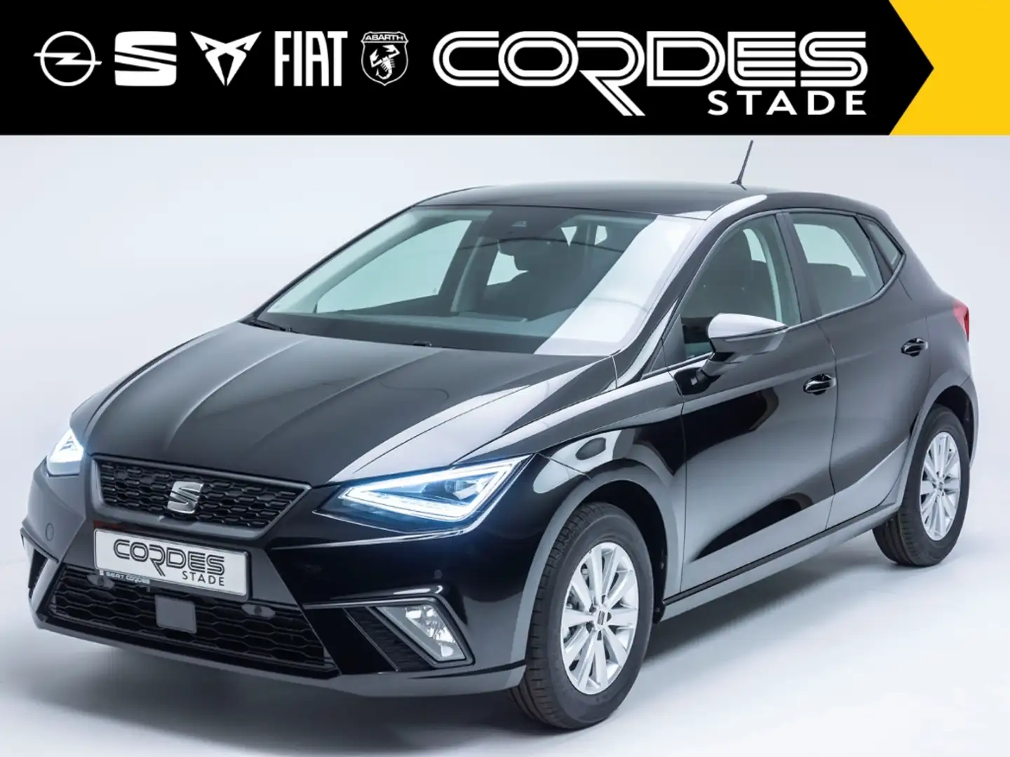 SEAT Ibiza Style 1.0 TSI Alu PDC Klima (186) Schwarz - 2