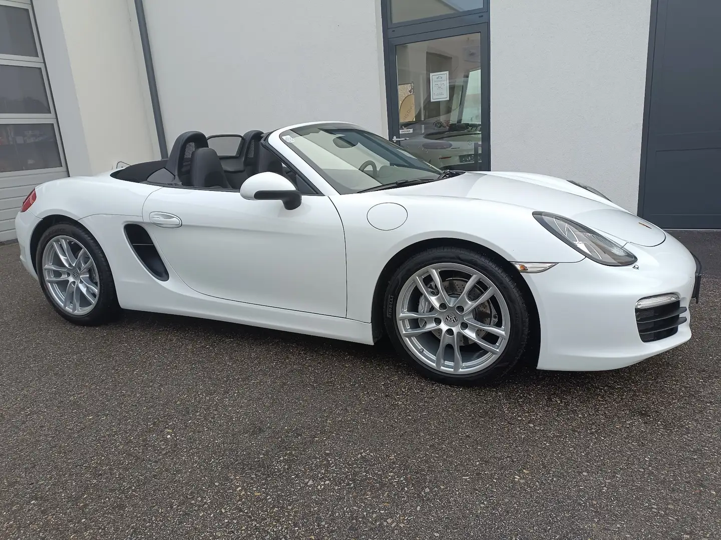 Porsche Boxster 981 2,7 Blanc - 1