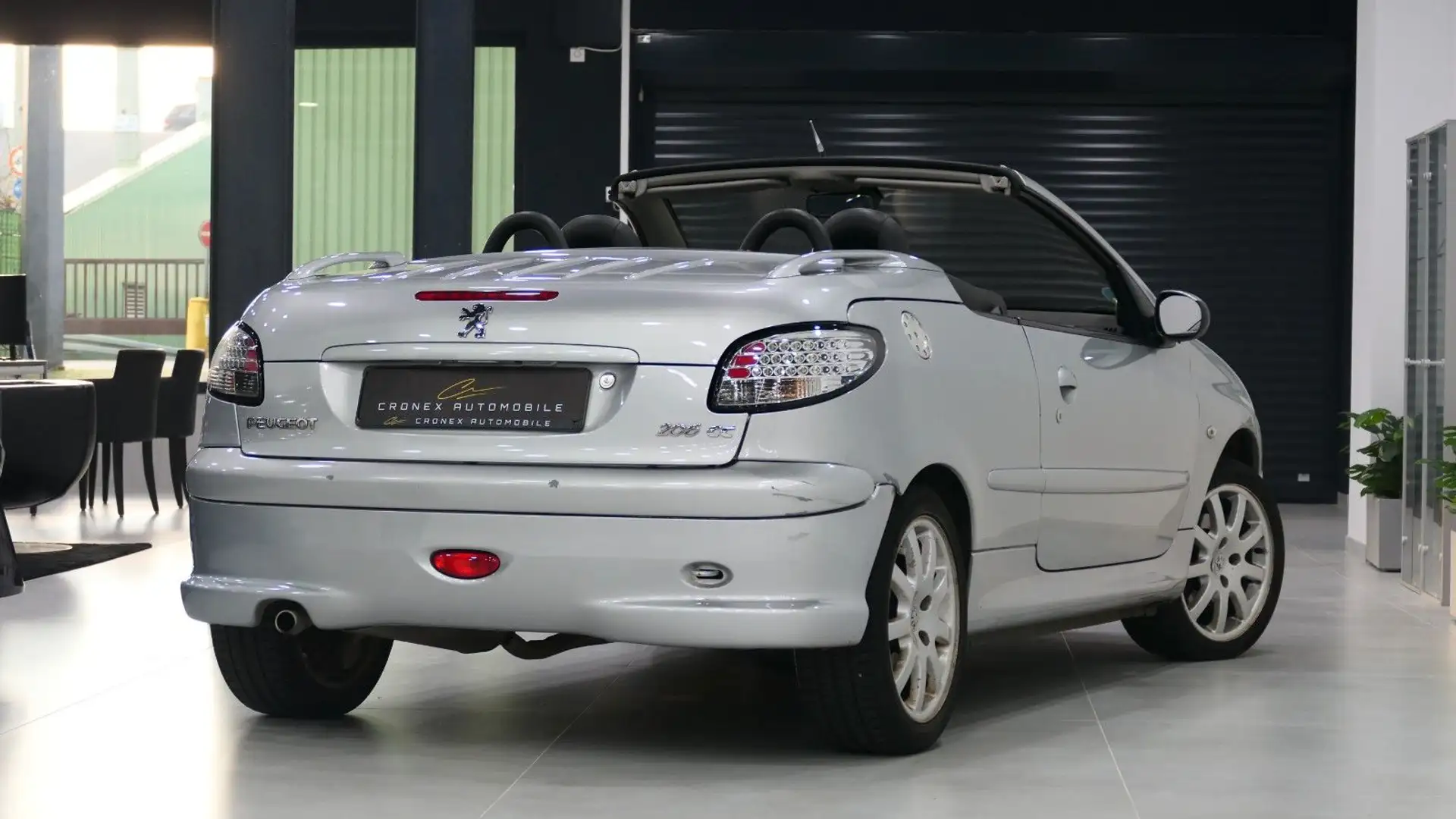 Peugeot 206 Cabriolet CC Platinum*Leder*HU bis 07/27* Silber - 2