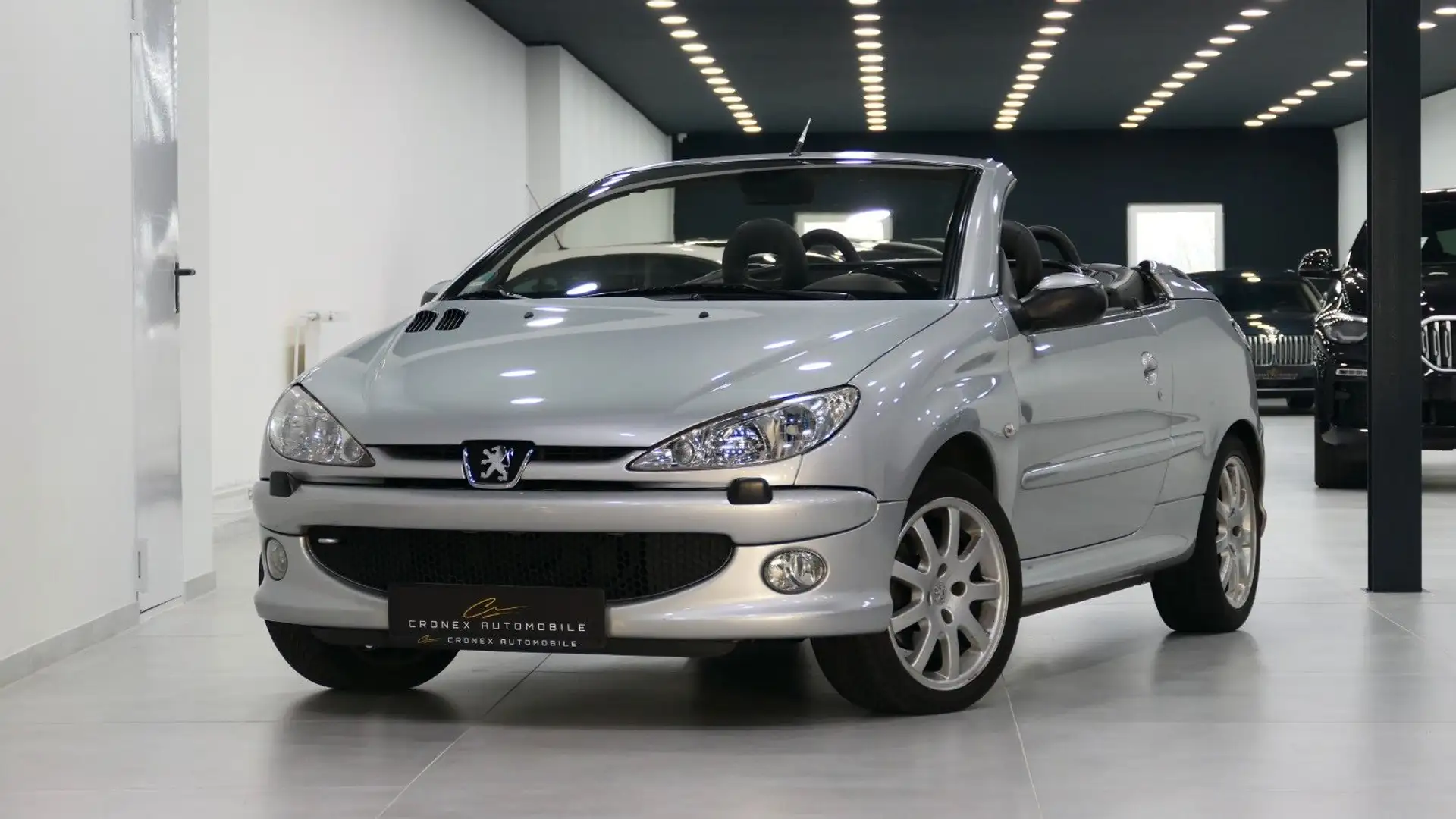 Peugeot 206 Cabriolet CC Platinum*Leder*HU bis 07/27* Silber - 1
