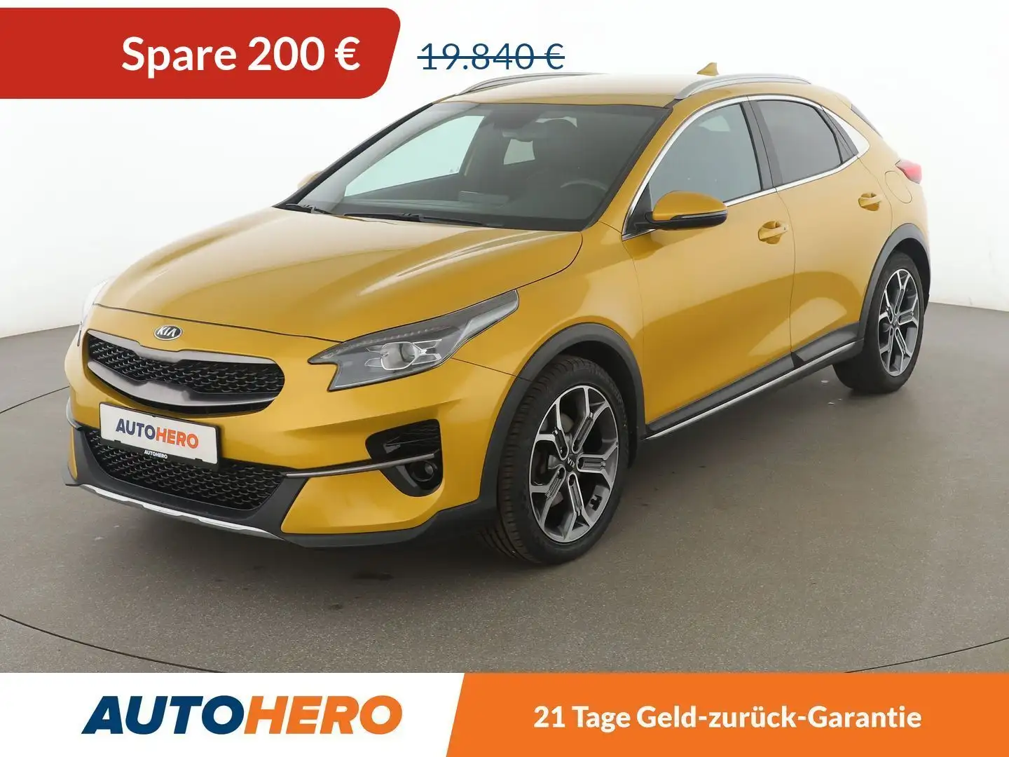 Kia XCeed 1.5 TGDI Gold Aut.*LED*NAVI*CAM*TEMPO*PDC*SHZ* Gelb - 1