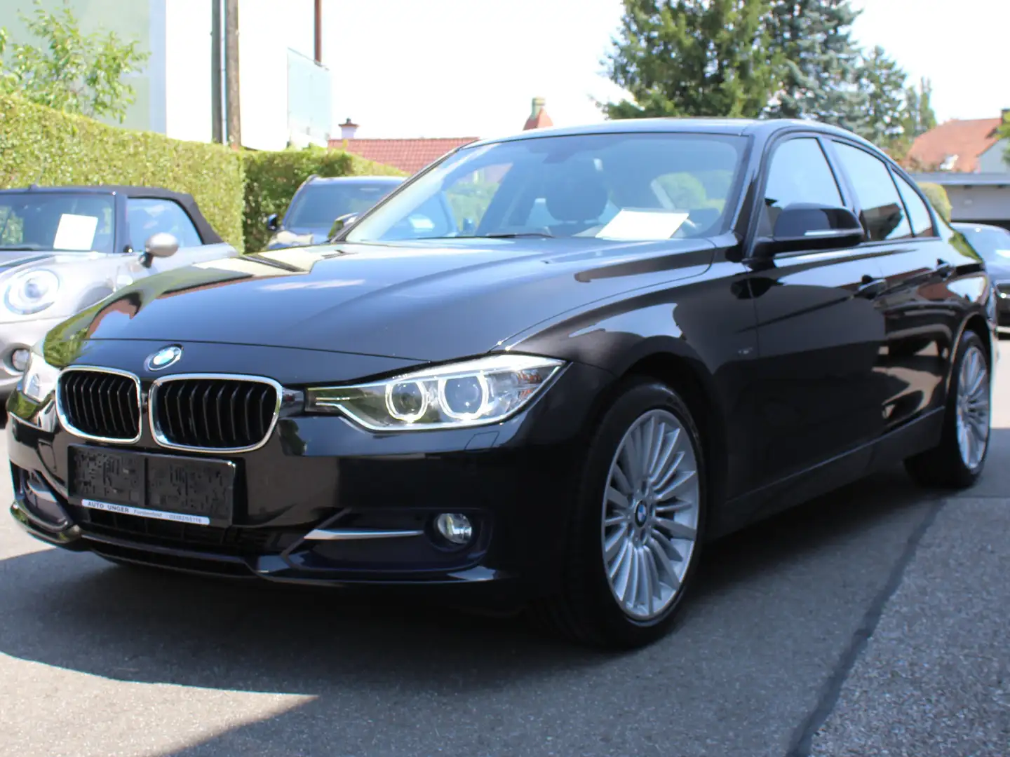 BMW 316 316 d SPORT-LINE 18"ALURÄDER. M-Lenkrad! Schwarz - 1