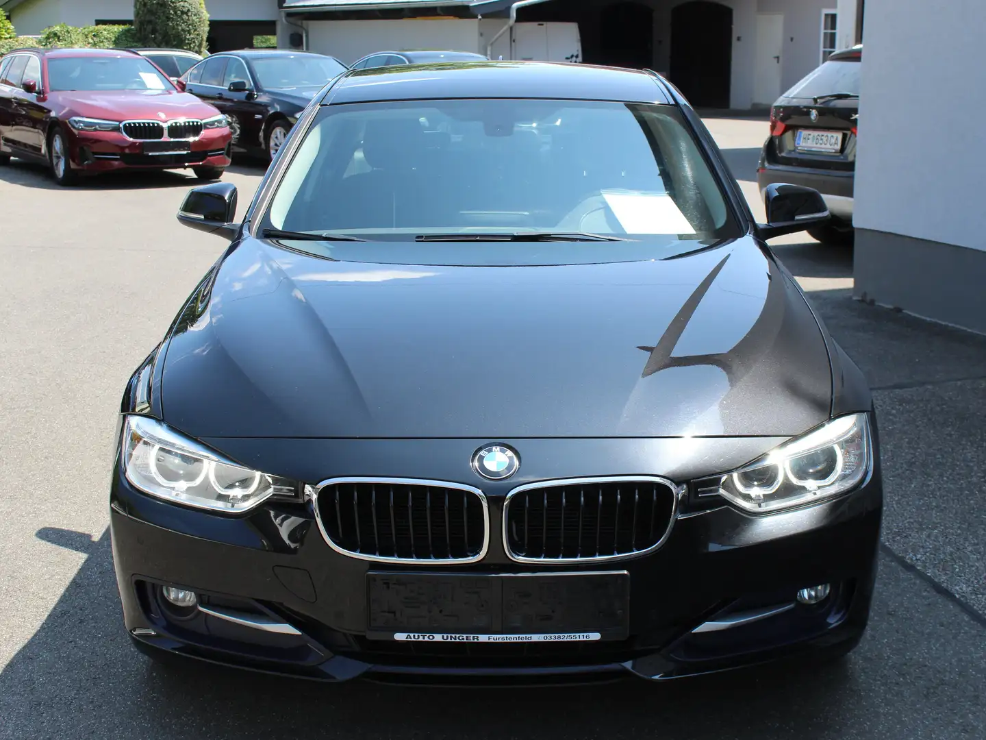 BMW 316 316 d SPORT-LINE 18"ALURÄDER. M-Lenkrad! Schwarz - 2