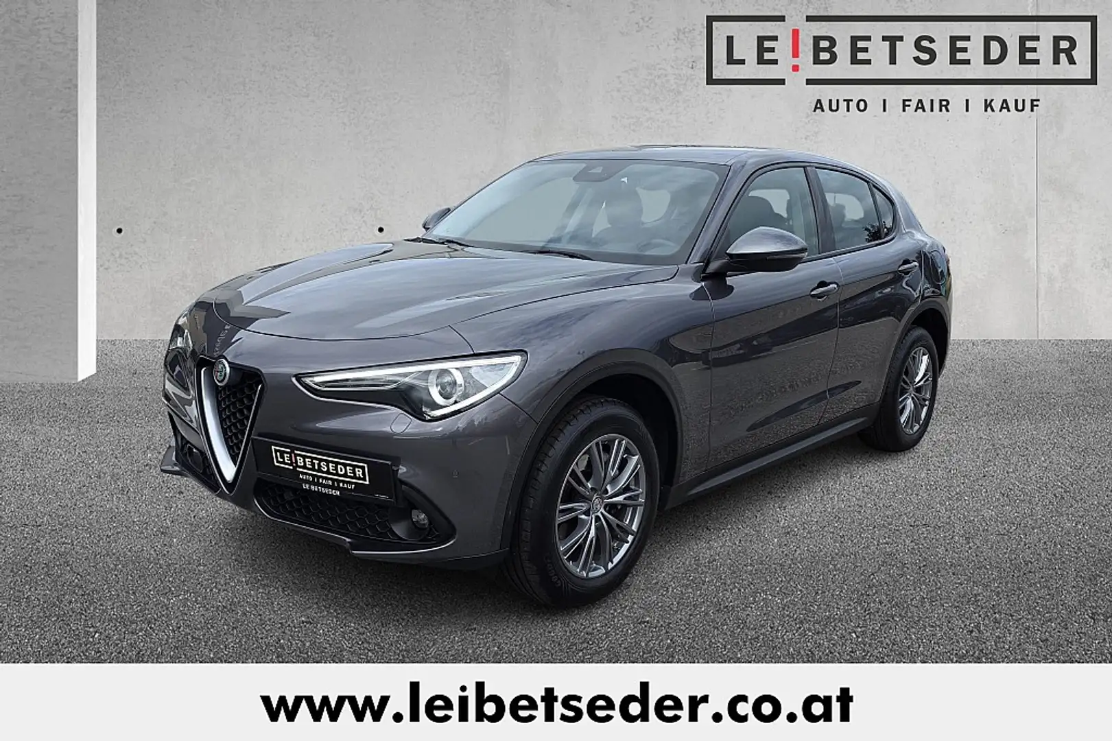 Alfa Romeo Stelvio Super 2,2 ATX AWD Gris - 1