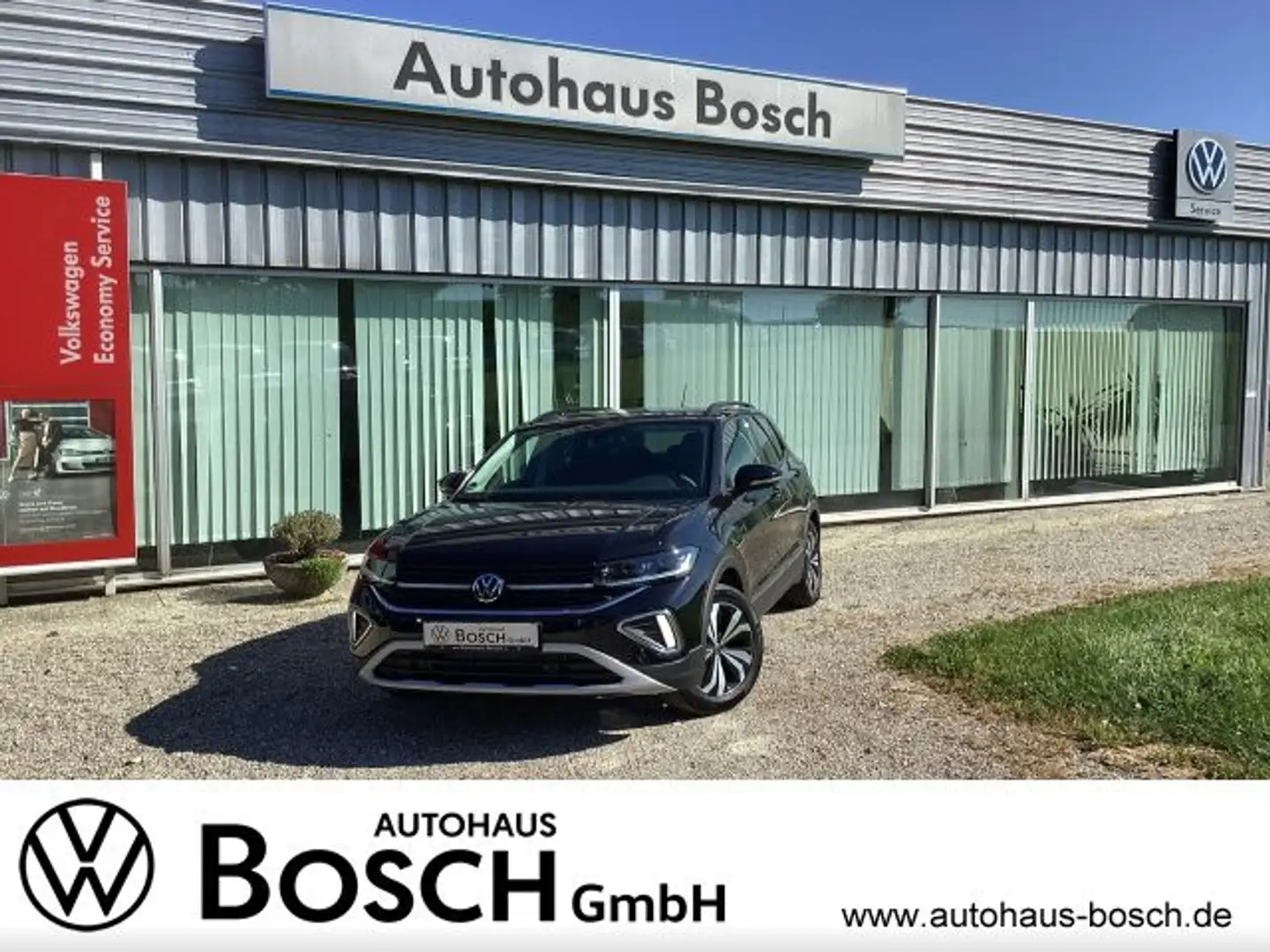 Volkswagen T-Cross 1.0 TSI Life LED Rückfahrkamera Klima Schwarz - 1