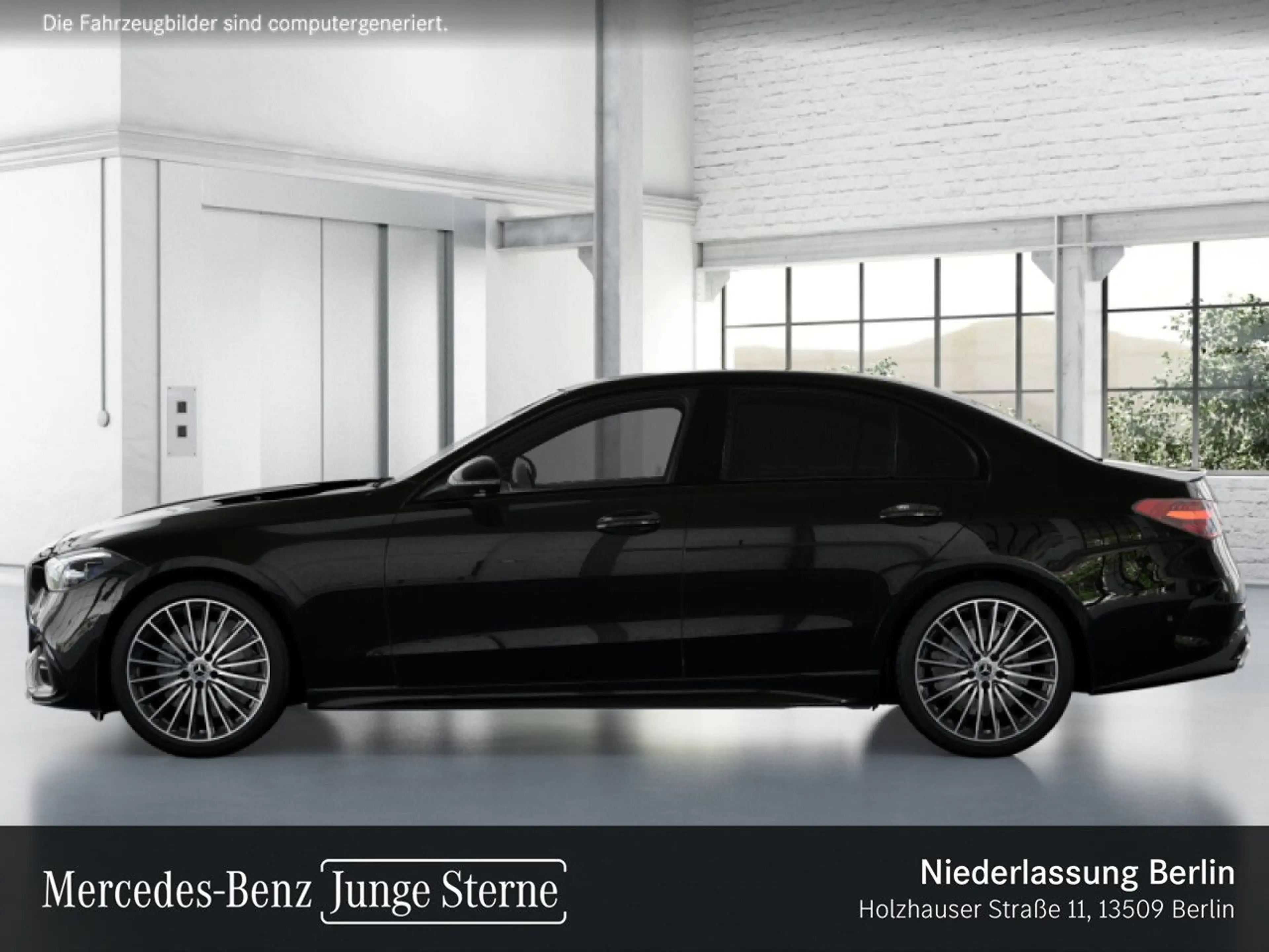 Mercedes-Benz C 180 AMG+NIGHT+360+BURMESTER+19"+TOTW+KEYLESS+9G — photo 5