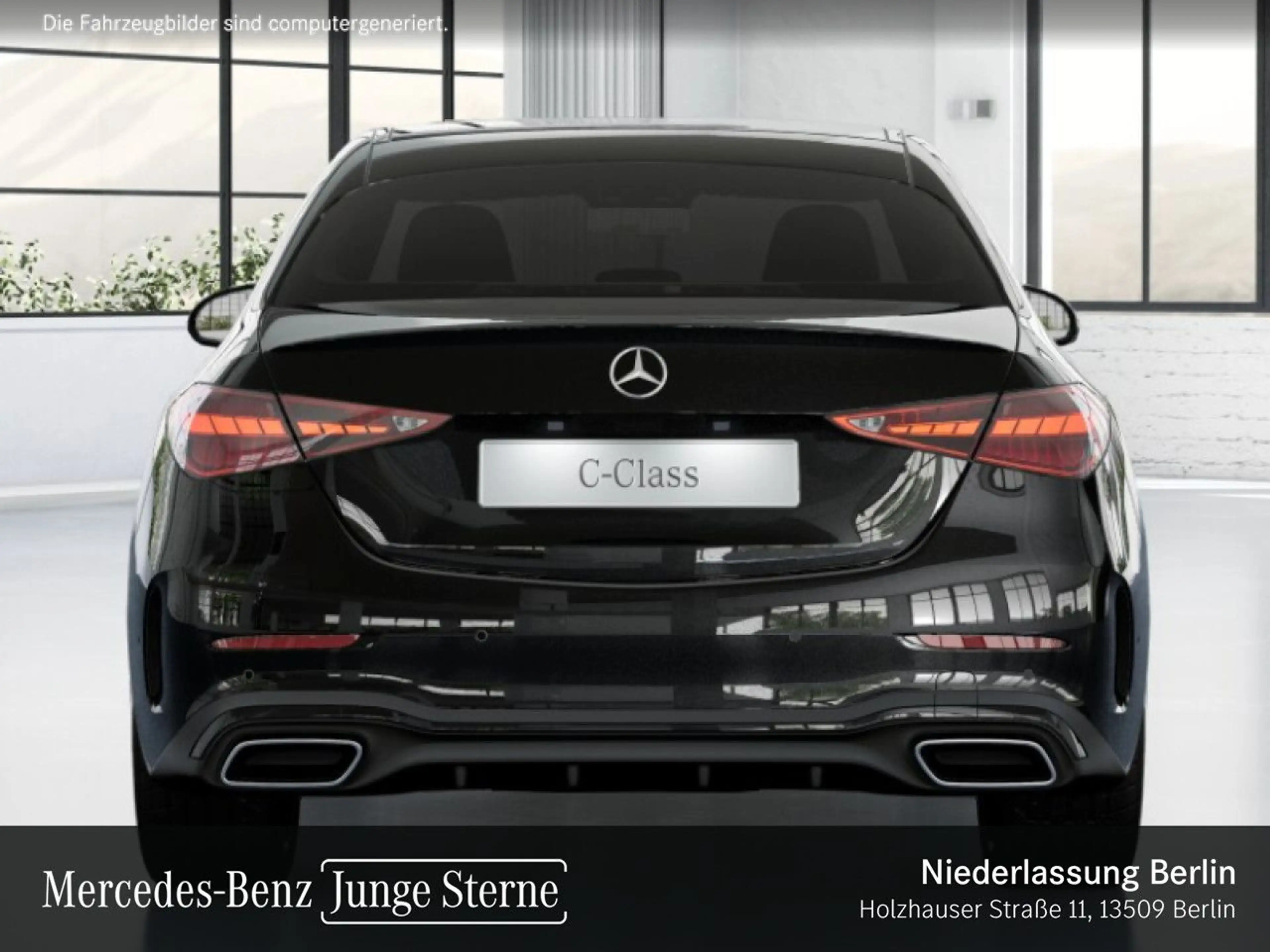 Mercedes-Benz C 180 AMG+NIGHT+360+BURMESTER+19"+TOTW+KEYLESS+9G — photo 8