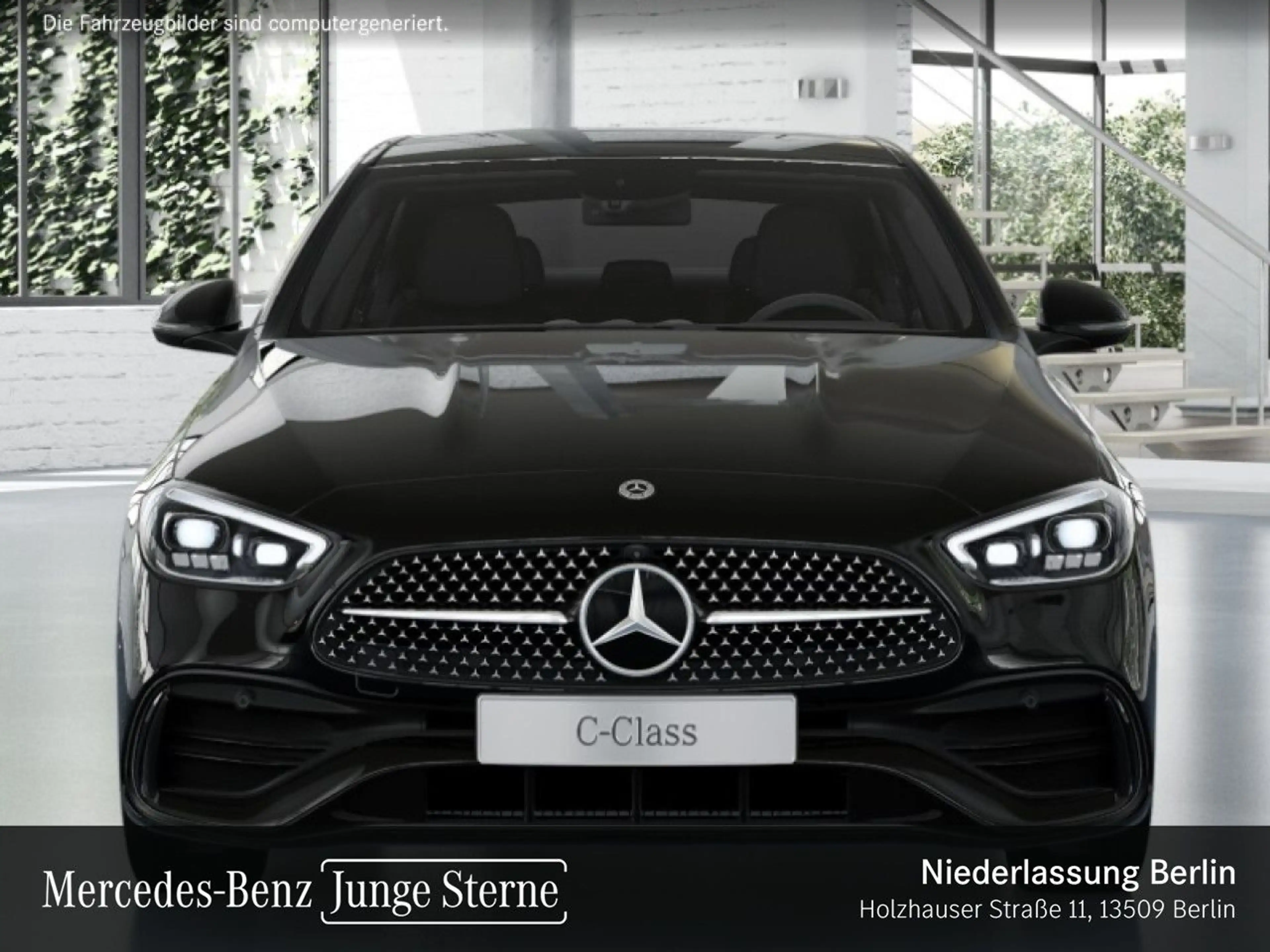 Mercedes-Benz C 180 AMG+NIGHT+360+BURMESTER+19"+TOTW+KEYLESS+9G — photo 6