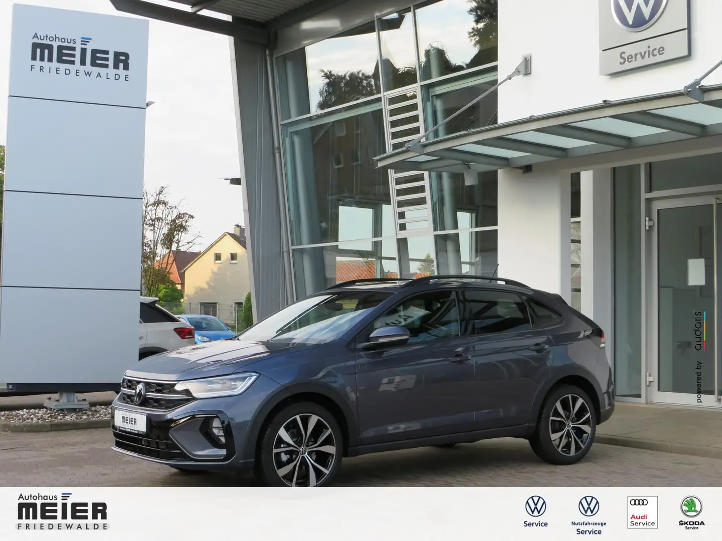 Volkswagen Taigo 1.0TSI DSG R-Line AHK Kamera Matrix-LED Grau - 1