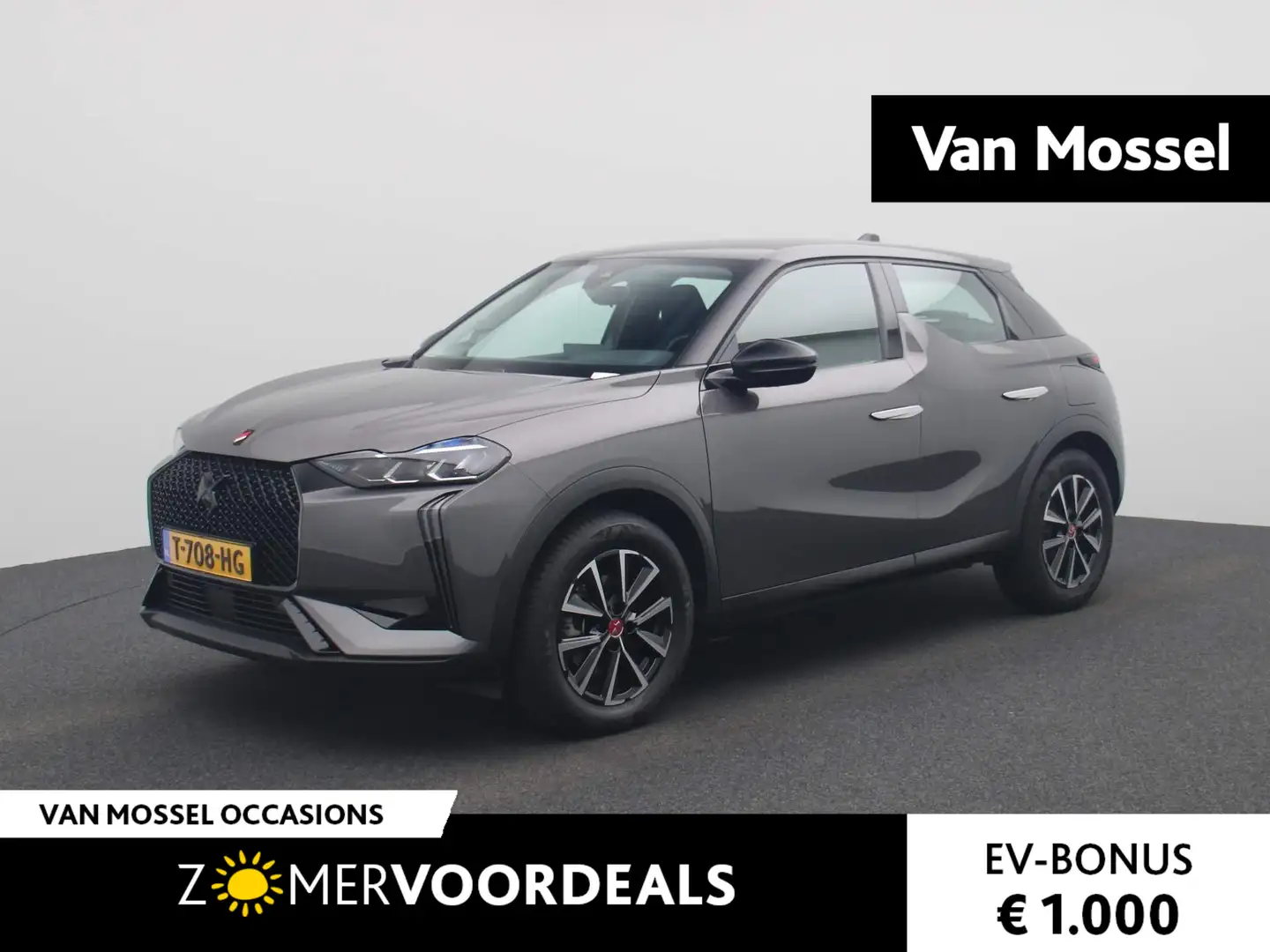 DS Automobiles DS 3 E-Tense Performance Line 54 kWh | ECC | PDC | LMV Gris - 1