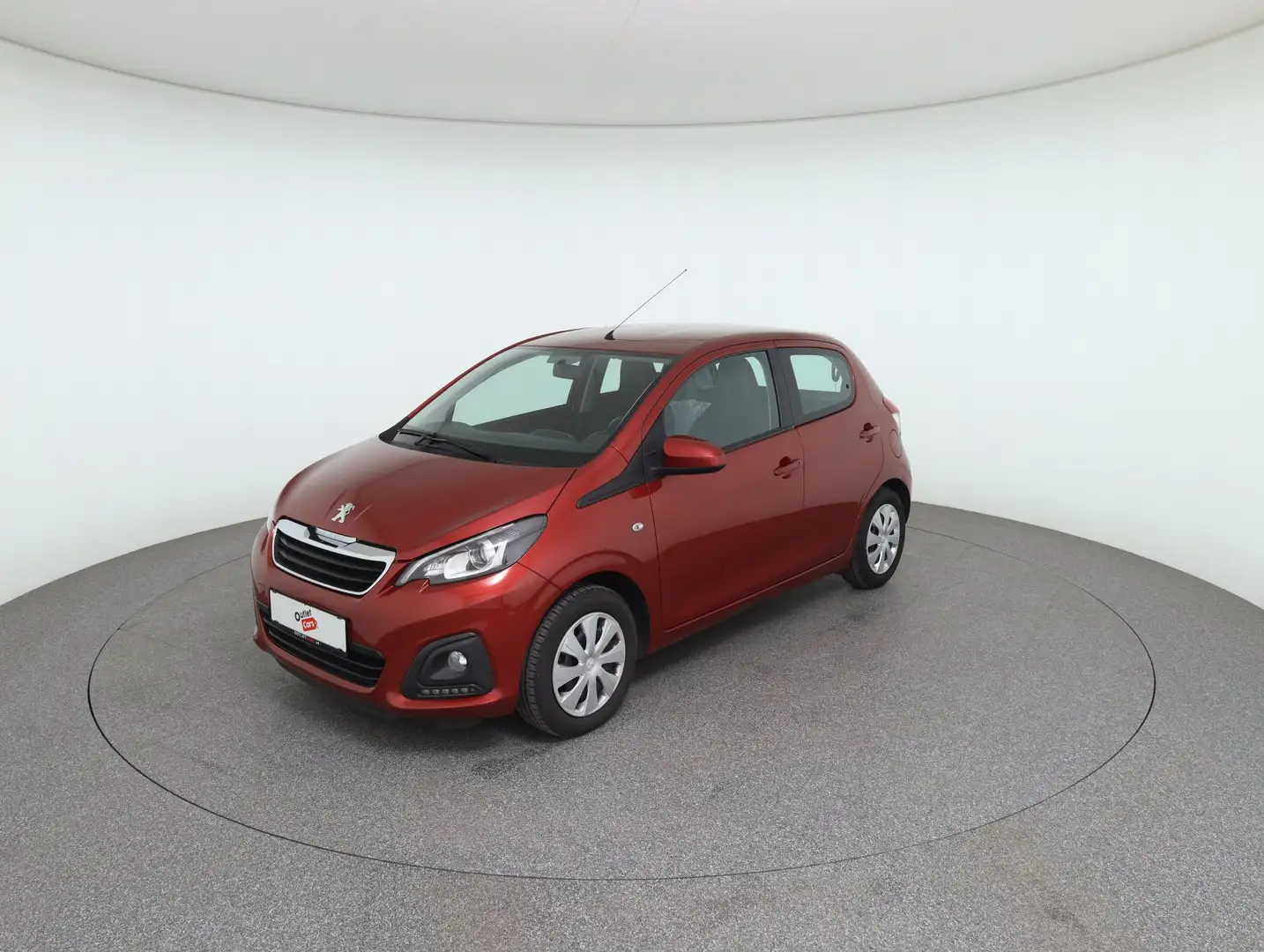 Peugeot 108 1,0 VTi 68 Active CARPLAY+SHZ+Xenon Rojo - 2