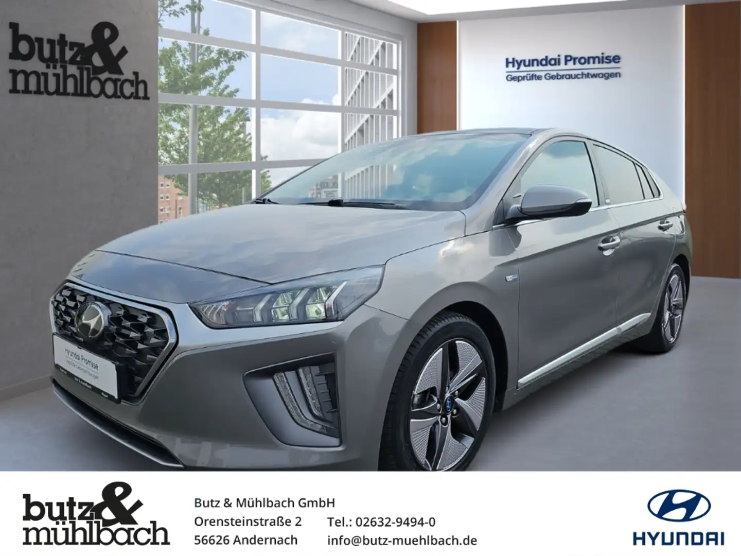 Hyundai IONIQ Style Hybrid 1.6 GDI EU6d-T Fekete - 1