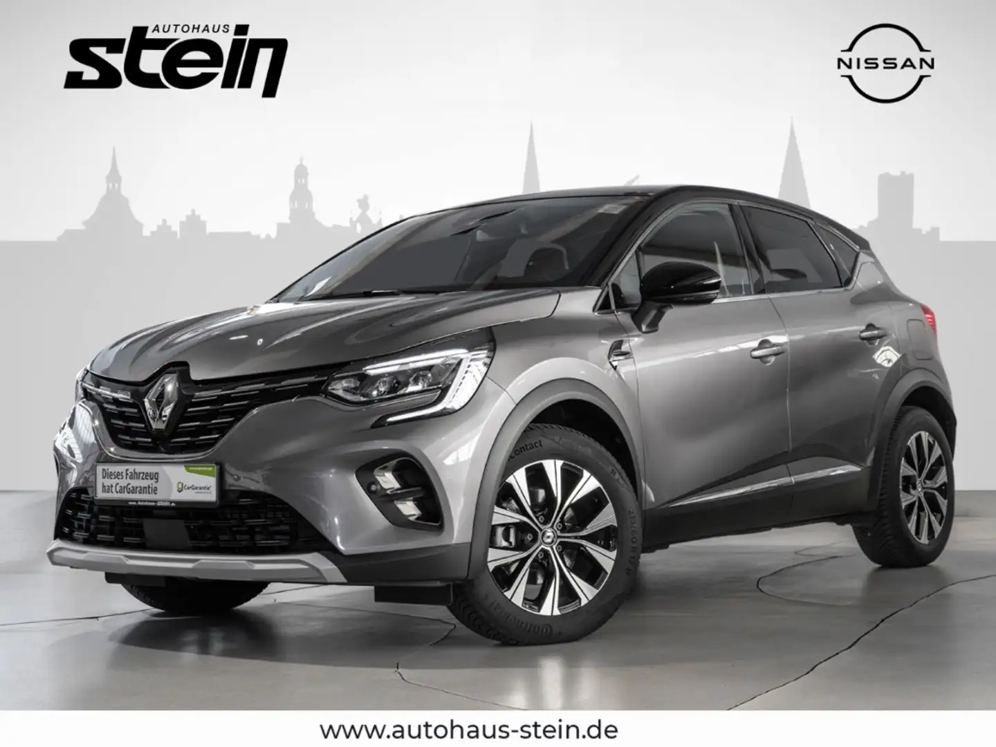 Renault Captur II Techno 1.6 EU6d 160 E-TECH Plug-in Hybrid Navi Grau - 1