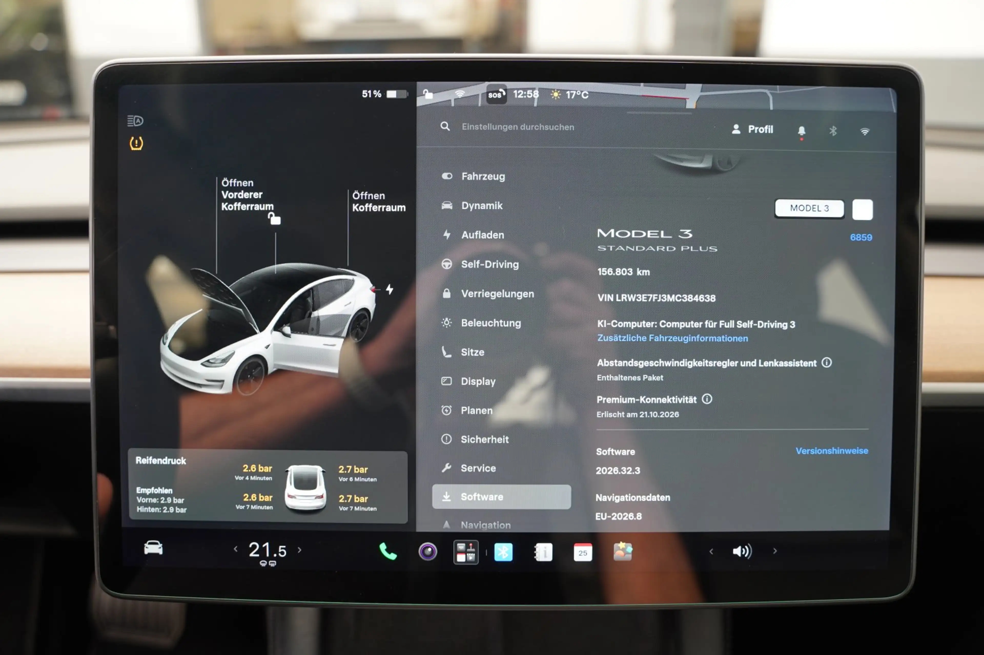 Tesla Model 3 Standard Range + *19-Zoll*1.Hand*unfallfrei* — photo 12