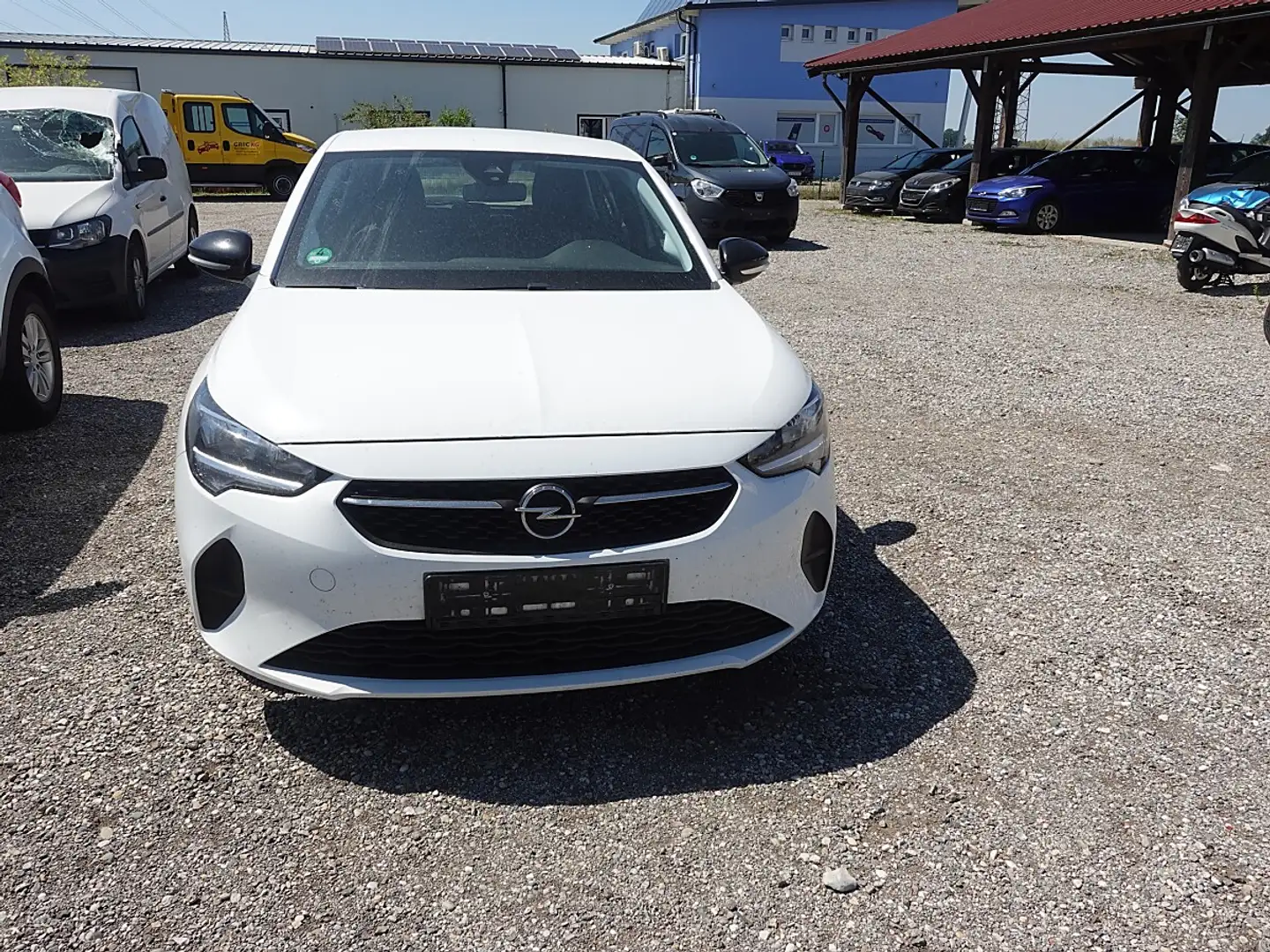 Opel Corsa 1,5 Diesel Weiß - 2