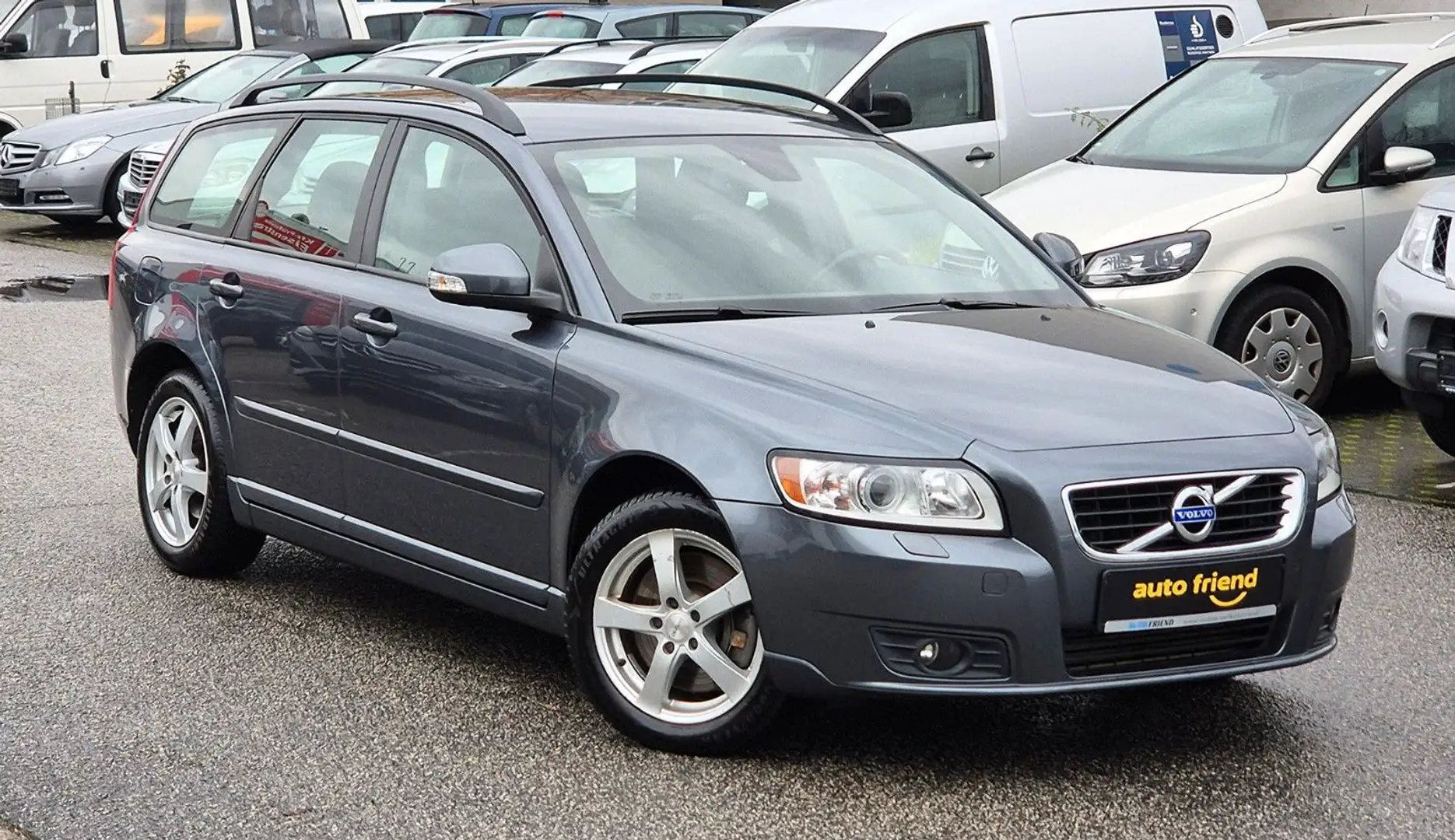 Volvo V50 D3 GEARTRONIC  *1 HAND* VOLVO SCHECKHEFT Grau - 1