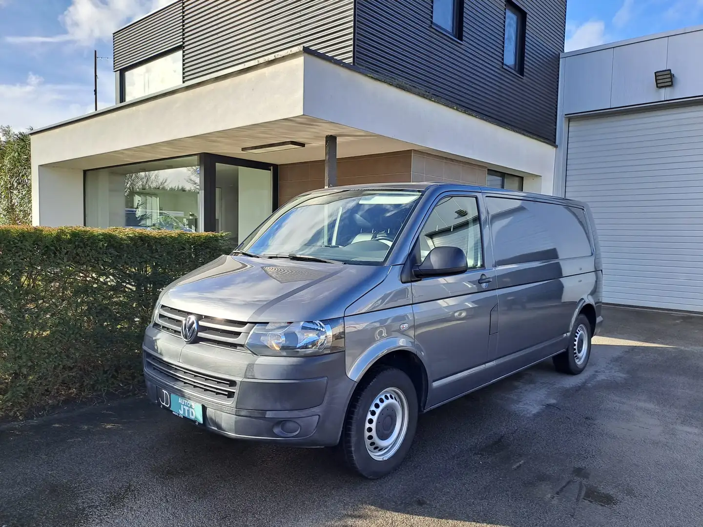 Volkswagen T5 Transporter 140Pk Lang Trekhaak, Airco *garantie* Gris - 1