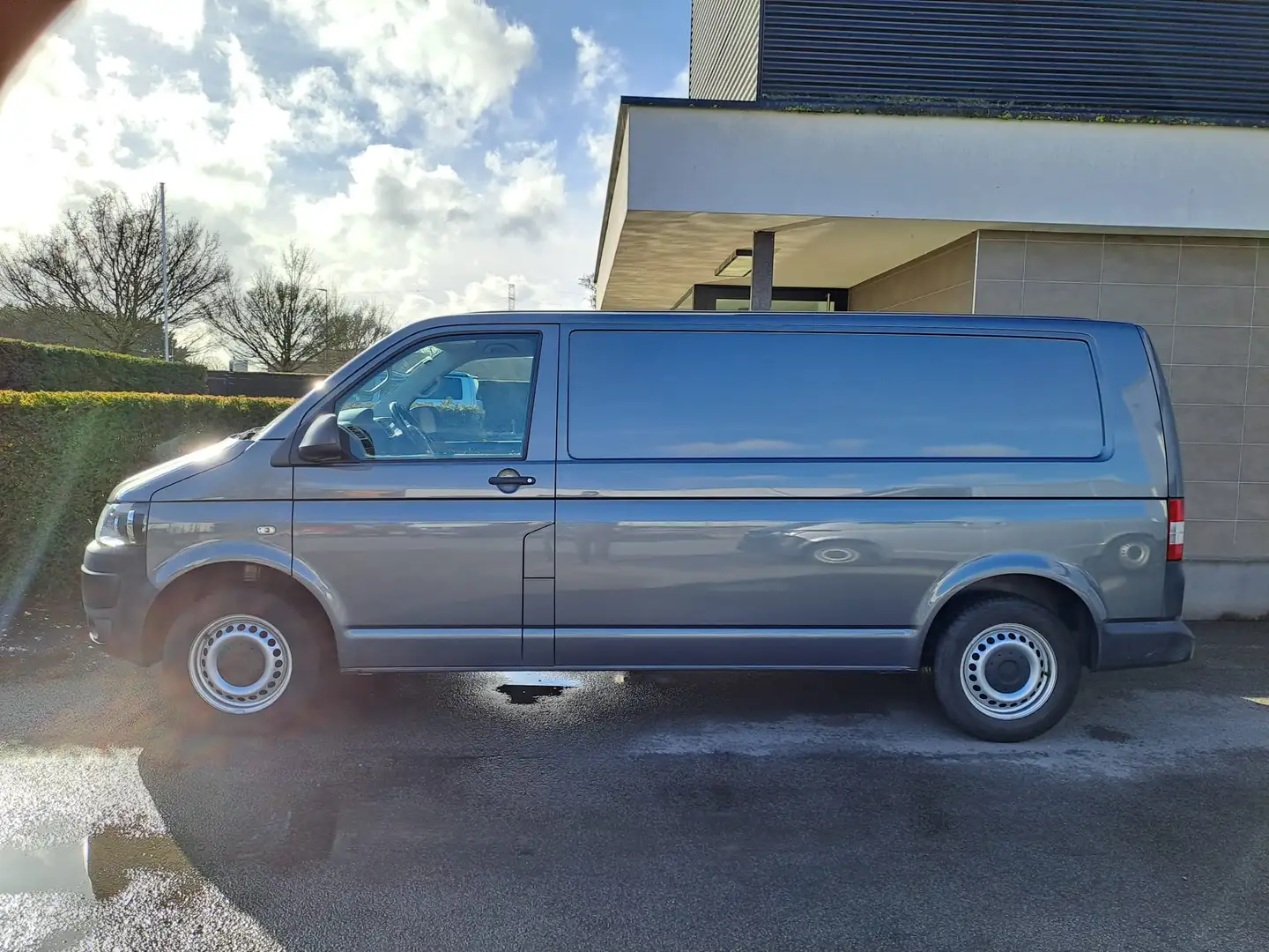 Volkswagen T5 Transporter 140Pk Lang Trekhaak, Airco *garantie* Gris - 2