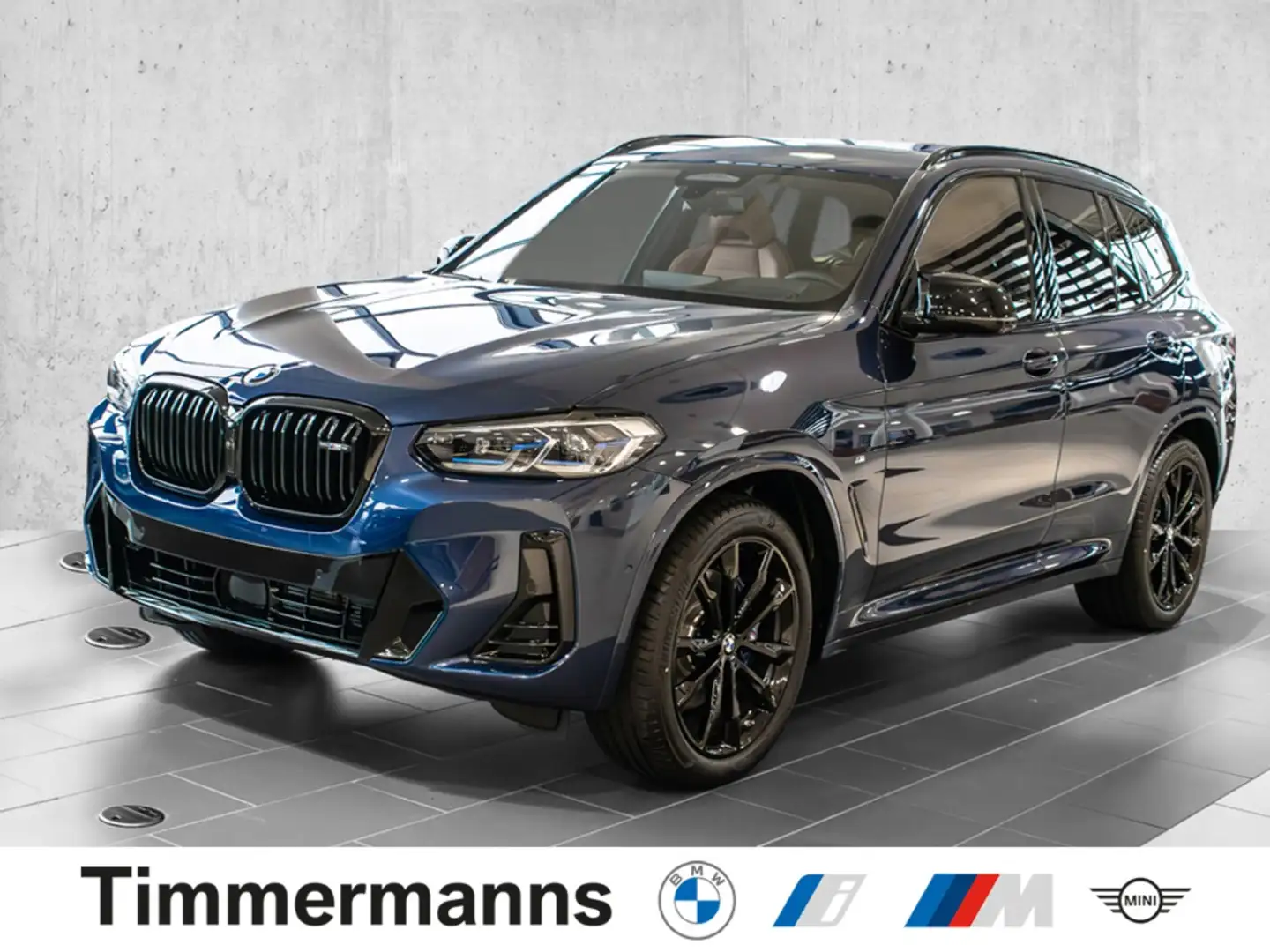BMW X3 M40i AT Innovationsp. Panorama Standhzg. AHK Azul - 2