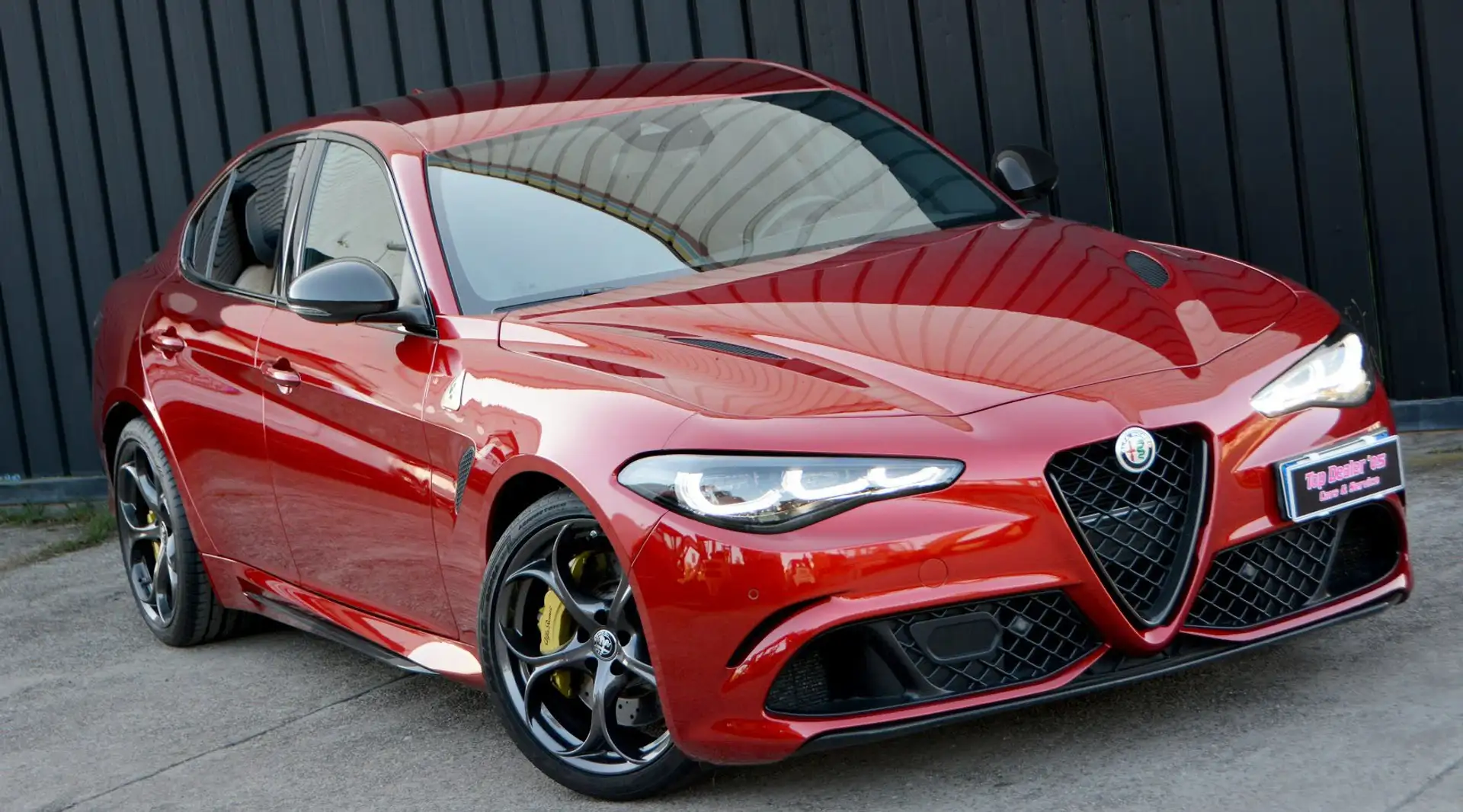 Alfa Romeo Giulia 2.9 V6 Quadrifoglio 520cv EDIZIONE LIMITATA 100th Rosso - 1