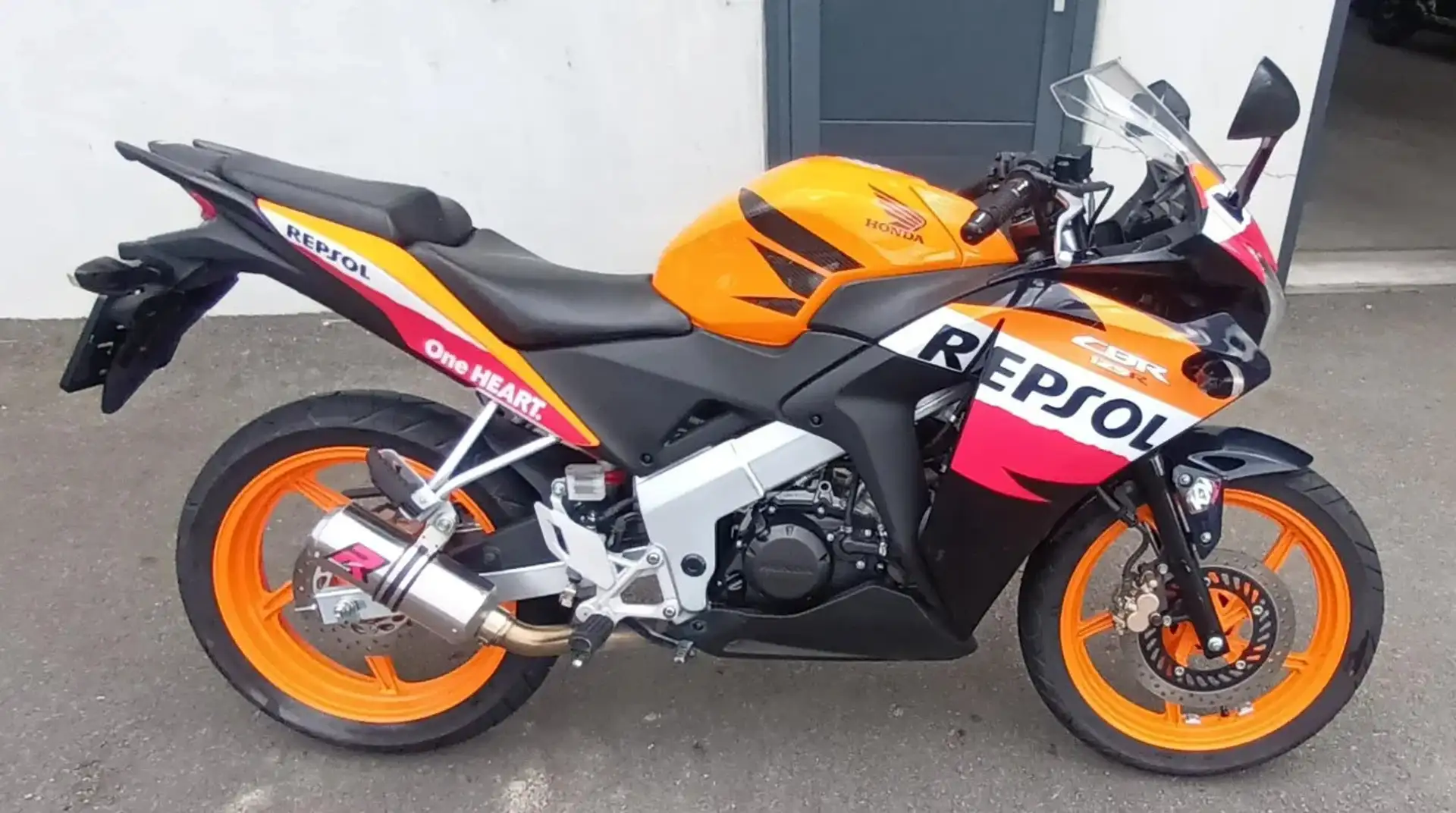 Honda CBR 125 CBR125R Portocaliu - 2