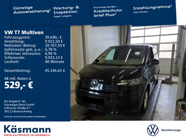 Volkswagen T7 Multivan Multivan 1.5TSI 7 SITZER AHK NAV KAM SHZ LED