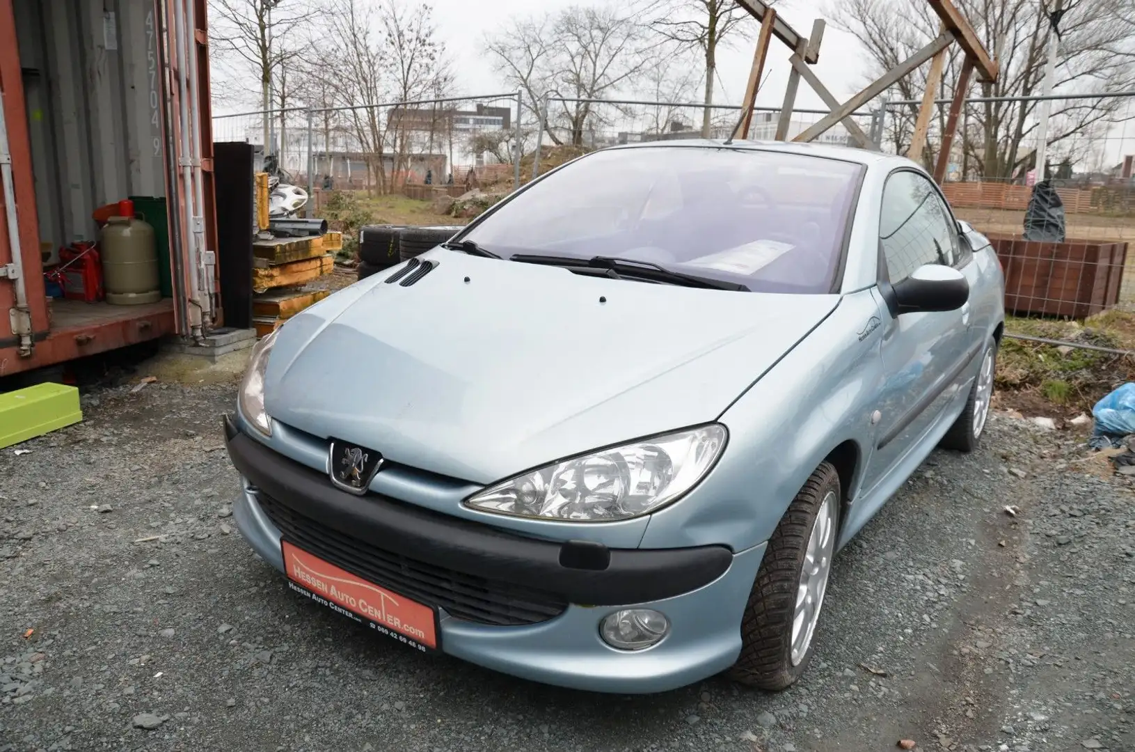 Peugeot 206 Cabriolet CC Platinum* !! Händler Fahrzeug!! Gris - 1
