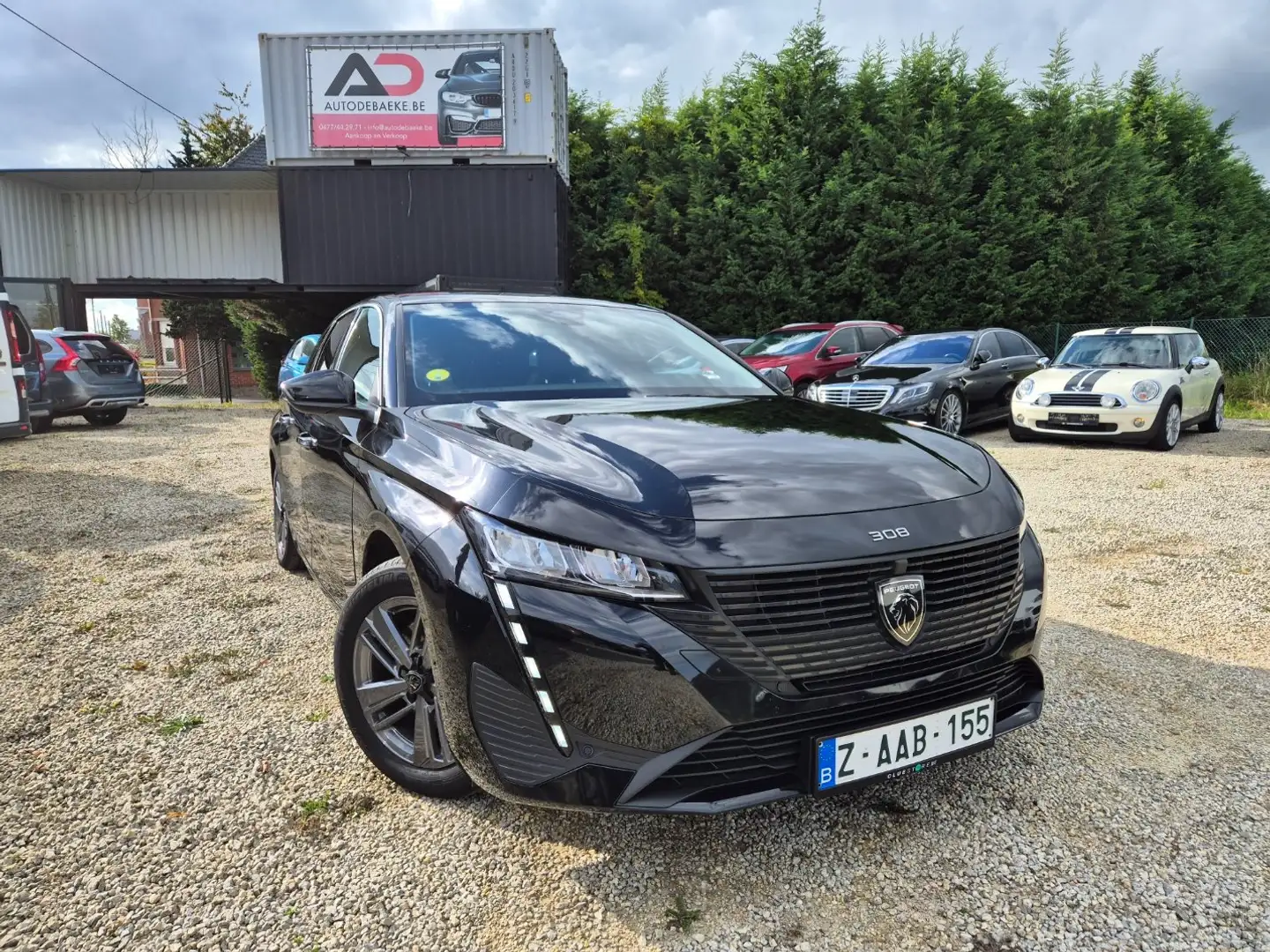 Peugeot 308 LED / APPLE ANDROID AUTO / TREKHAAK / PDC / NAVI Schwarz - 1