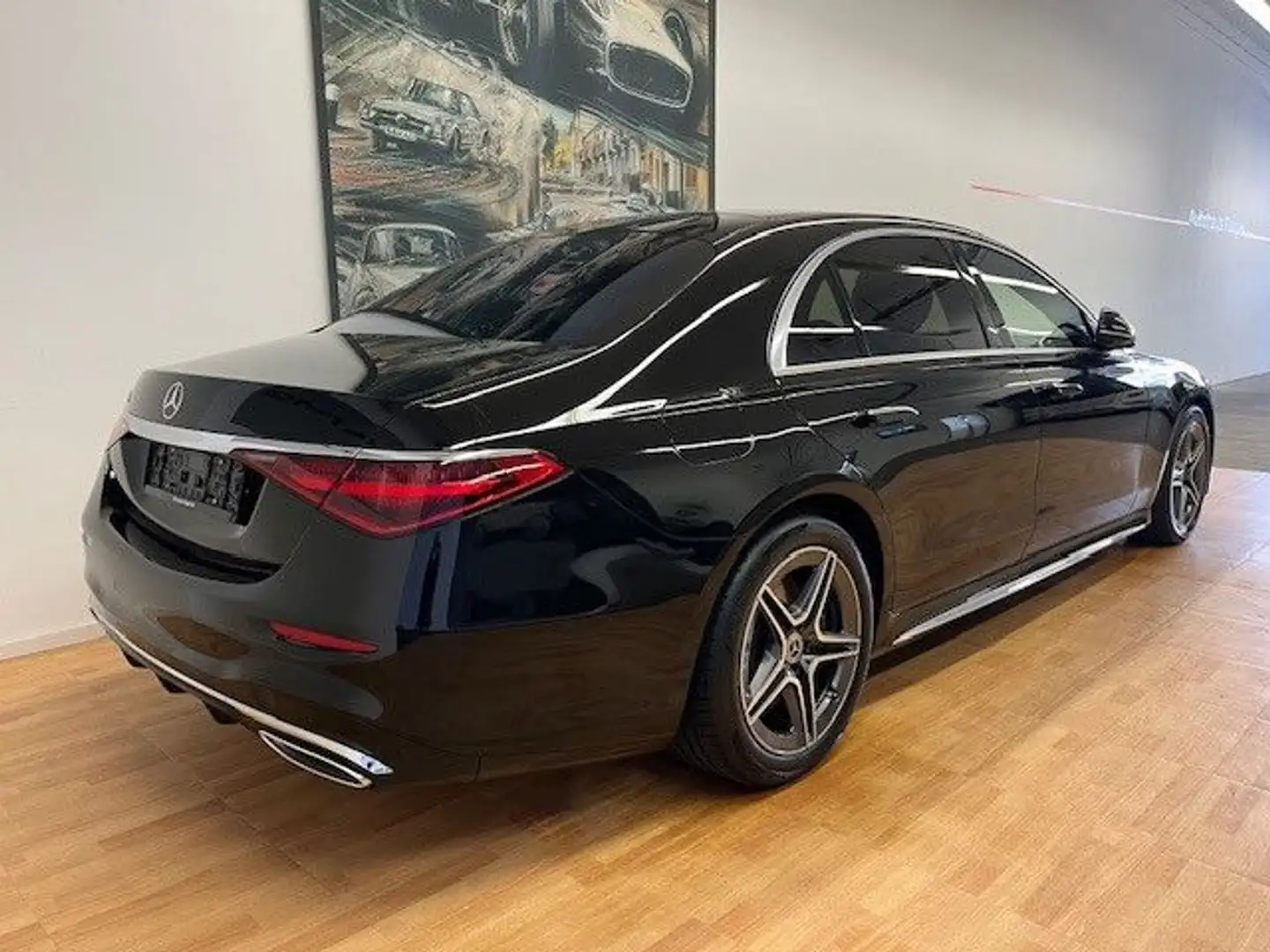 Mercedes-Benz S 580 e lang long AMG-Line Sound Pano Chauffeur Schwarz - 2