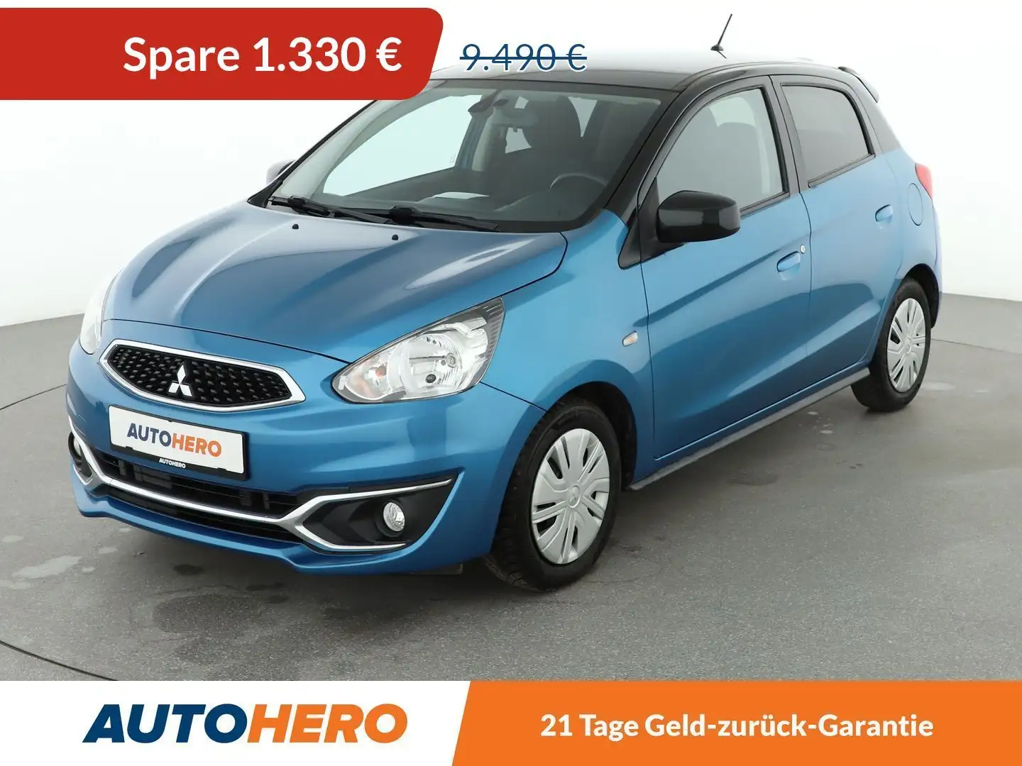 Mitsubishi Space Star 1.2 Diamant Edition+ *SHZ*KLIMA*GARANTIE* Bleu - 1