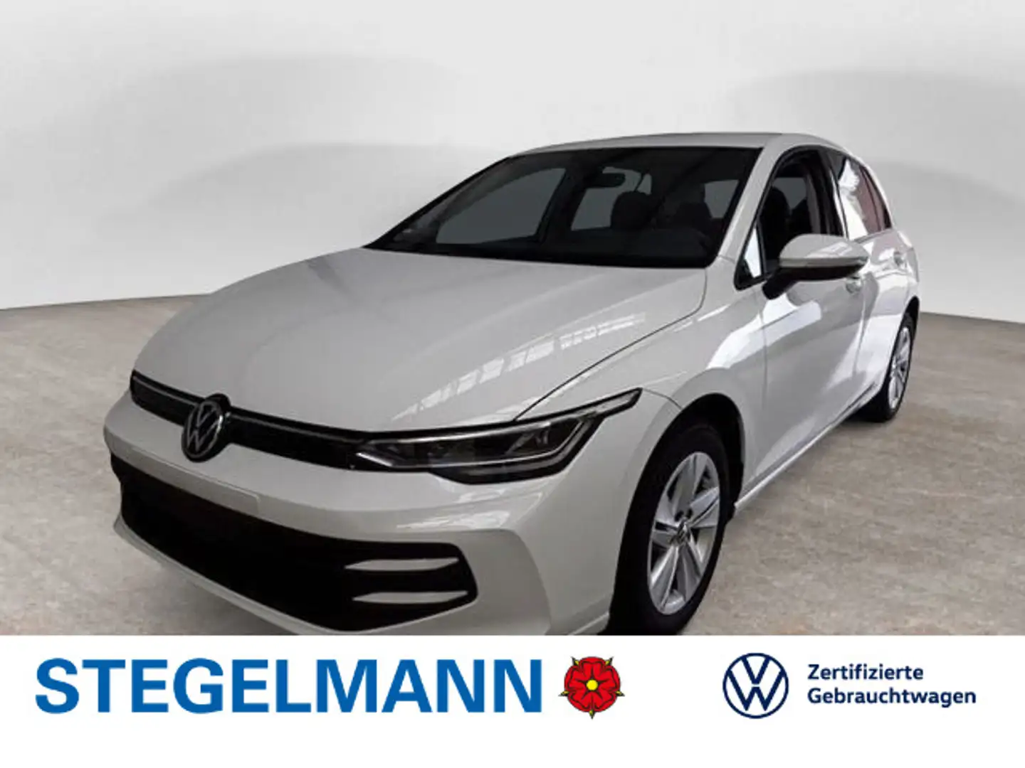 Volkswagen Golf VIII 1.5 TSI DSG Life *App-Connect*+3J. Gar Weiß - 1