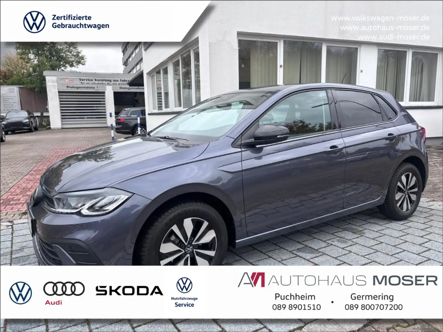 Volkswagen Polo Goal 1.0 TSI DSG - KAMERA*APP*ACC*LED*SHZG!! Grau - 1