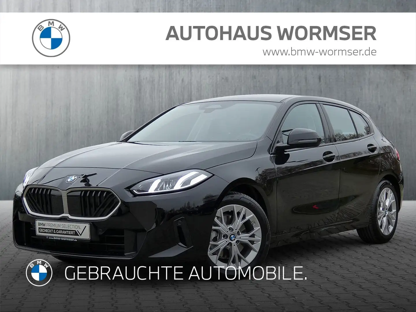 BMW 120 Hatch DAB Parkassistent Klimaaut. Shz Schwarz - 1