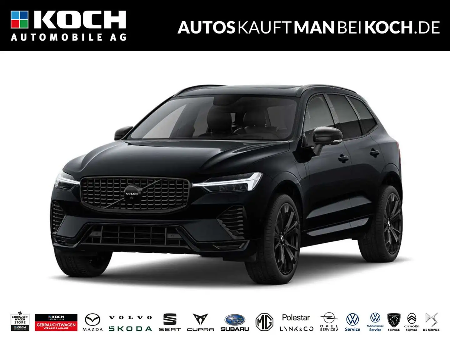 Volvo XC60 Black Edition T8 AWD Plug-in Hybrid Ultra Schwarz - 1