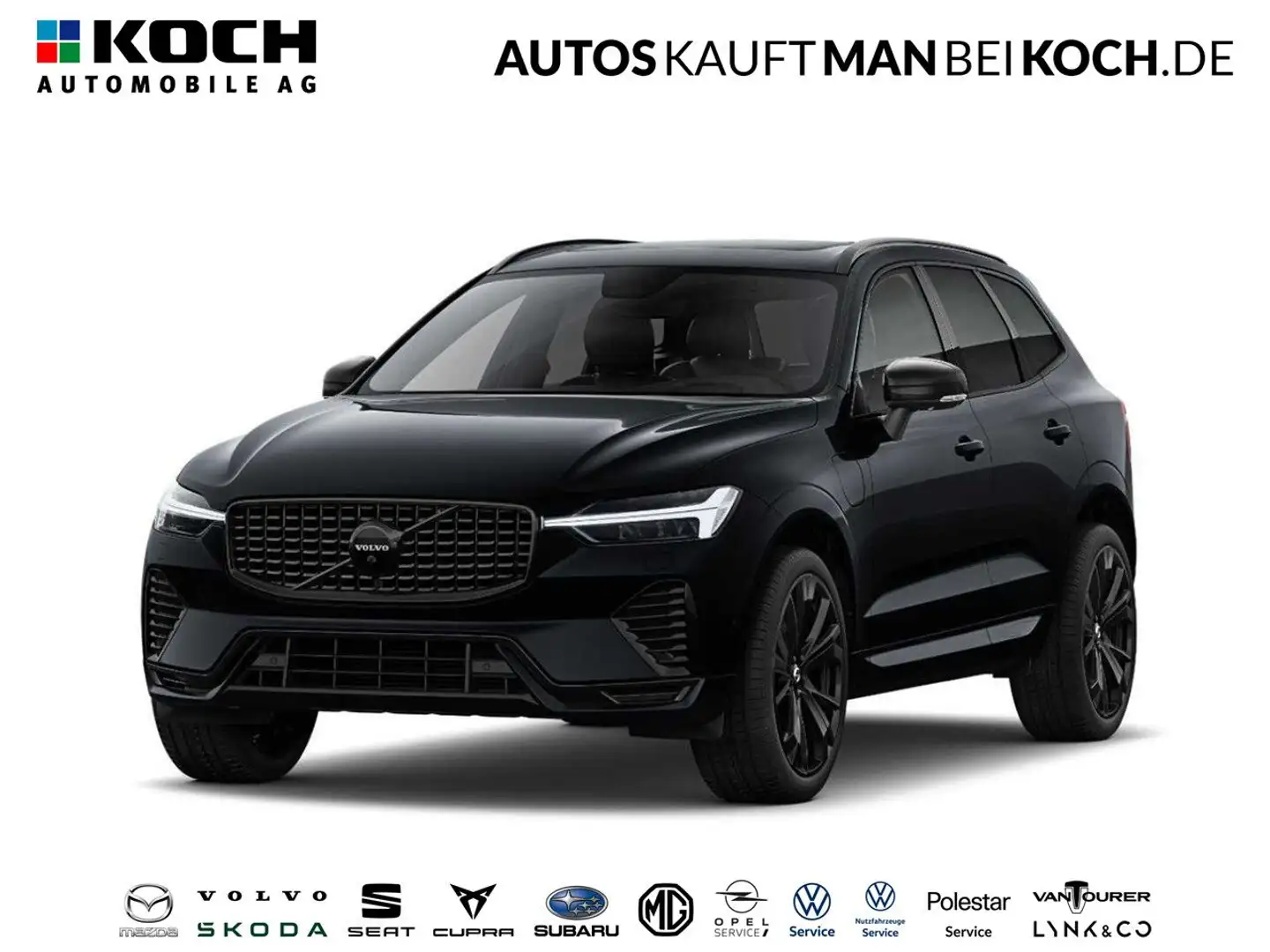 Volvo XC60 Black Edition T8 AWD Plug-in Hybrid Ultra Schwarz - 1