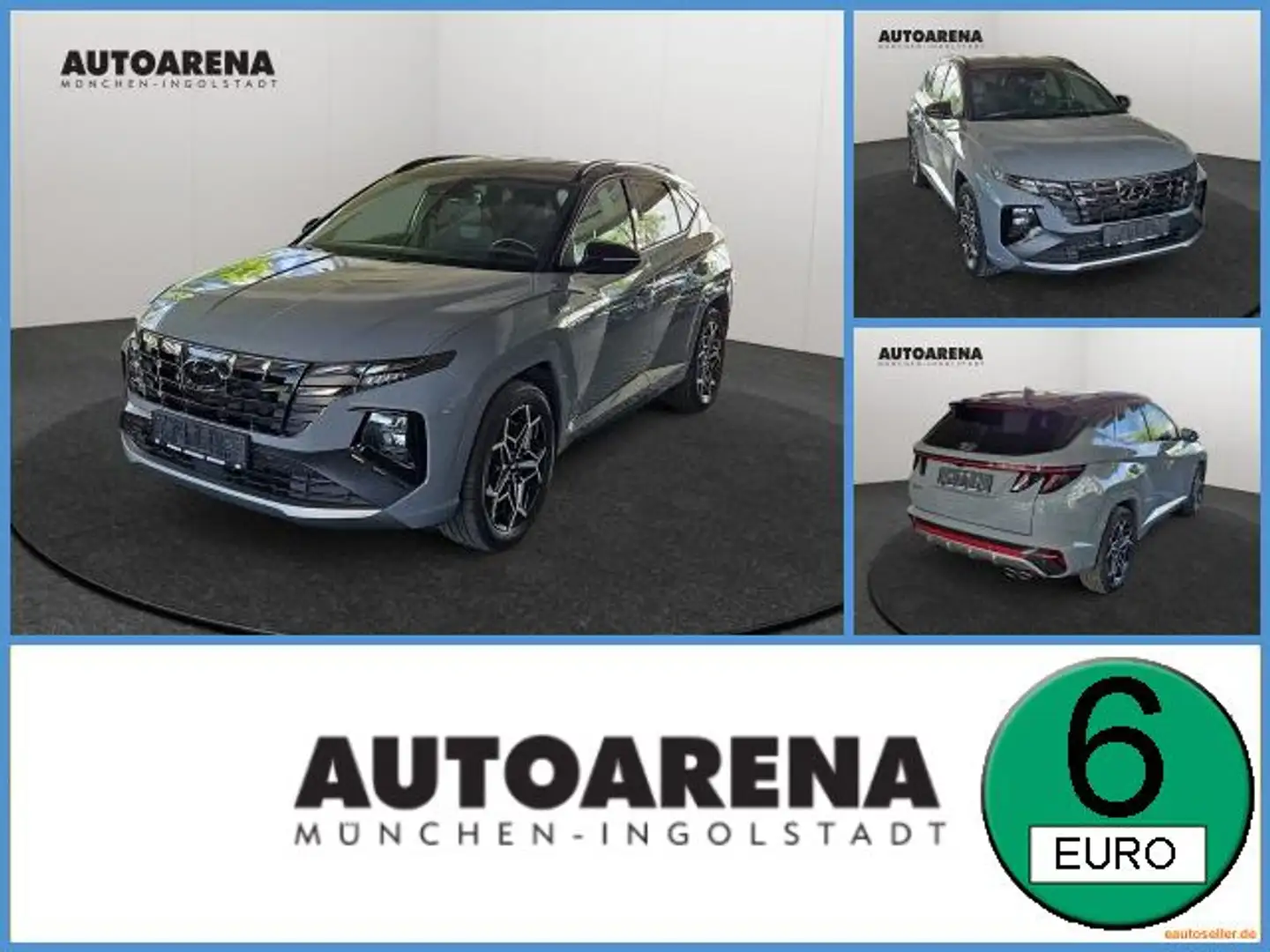 Hyundai TUCSON 1.6 T-GDI N Line FLA SpurH LM Navi PDC Zwart - 1