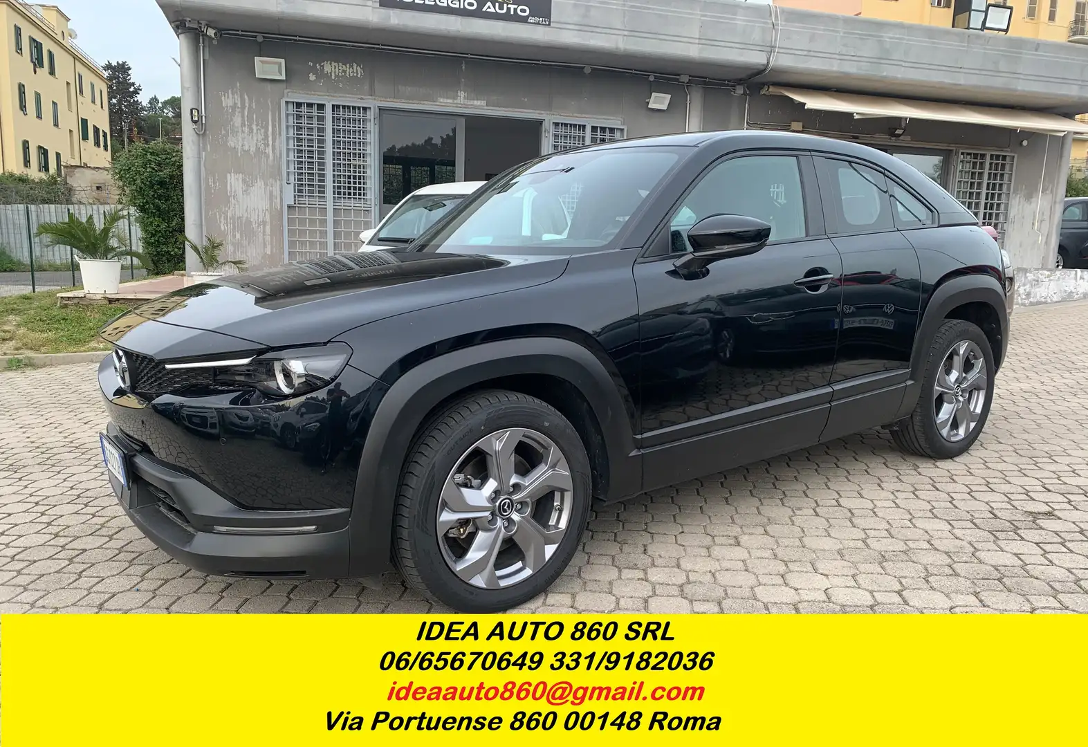Mazda MX-30 35,5kWh OBC 7,4kW PROMO FINANZIAMENTO Černá - 1