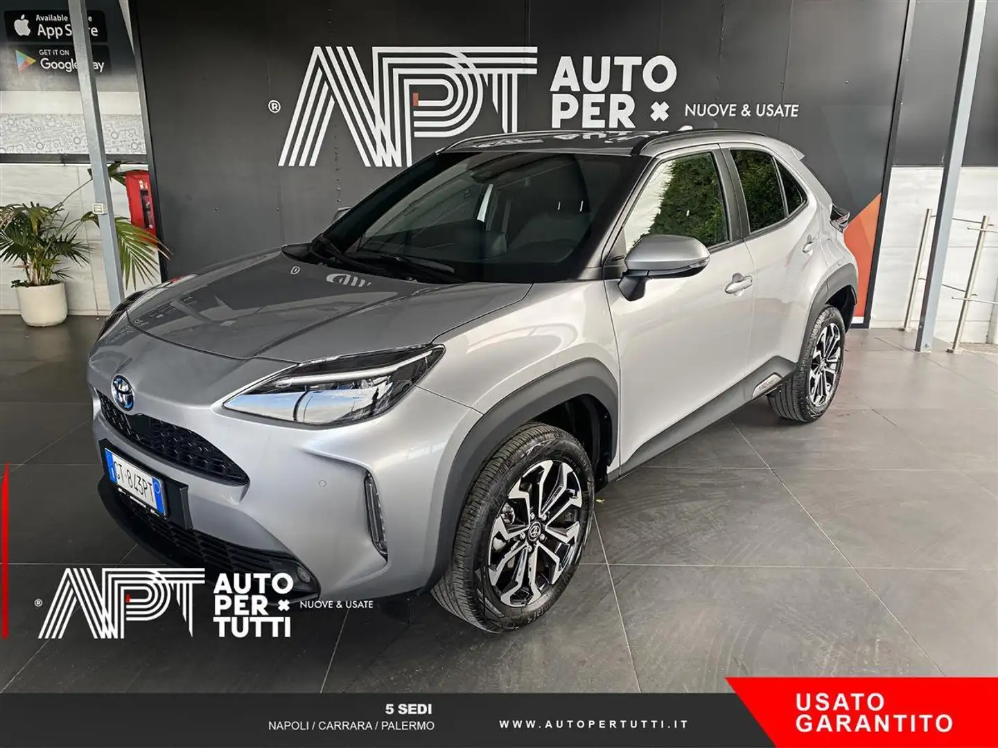 Toyota Yaris Cross Yaris Cross 1.5h Trend fwd 116cv e-cvt srebrna - 1