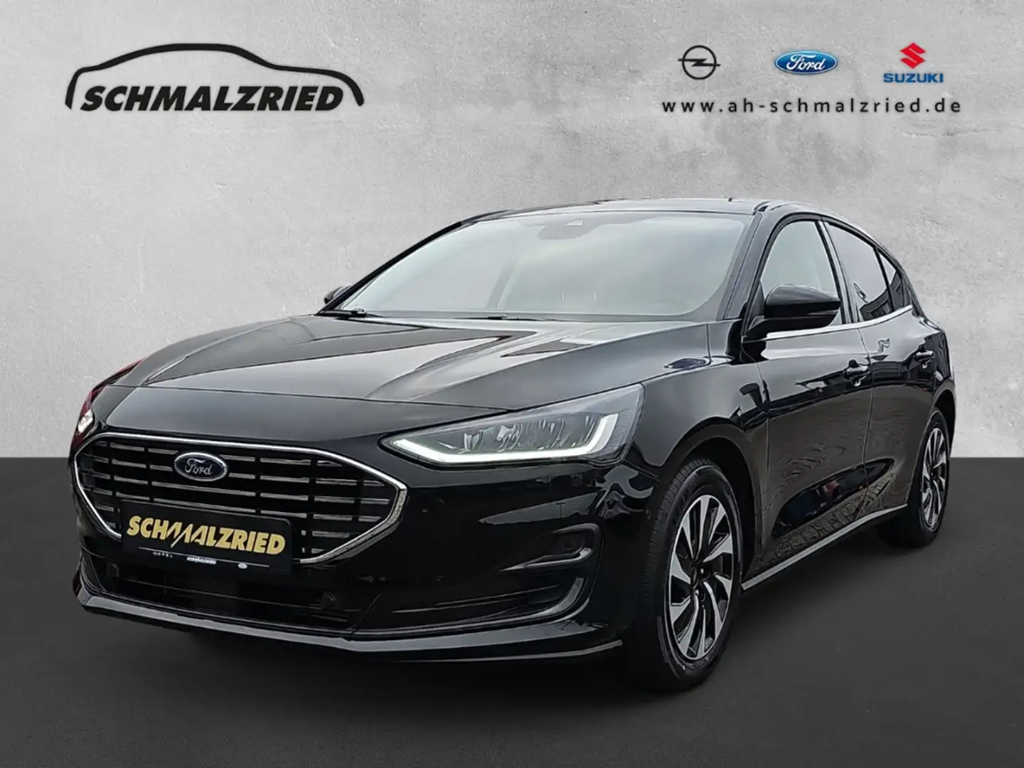 Ford Focus Titanium MHEV El. Panodach Navi Soundsystem LED Ku Schwarz - 1