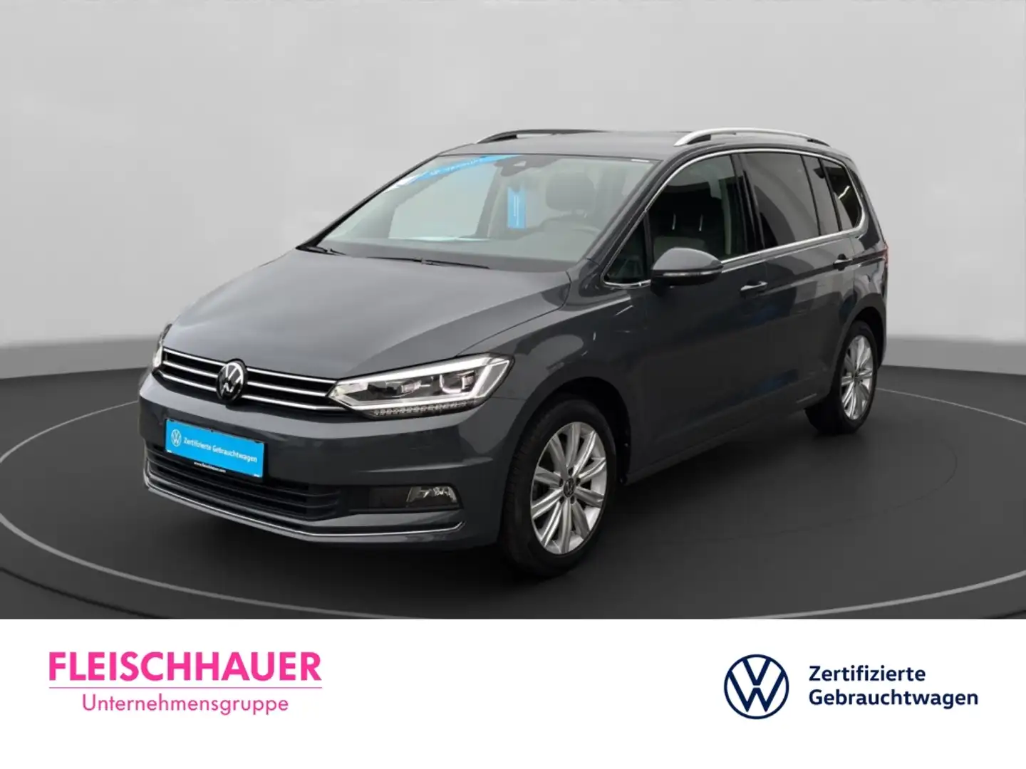 Volkswagen Touran Highline TDI DSG+SHZ+KLIMAAUT+KAMERA+NAVI Grau - 1