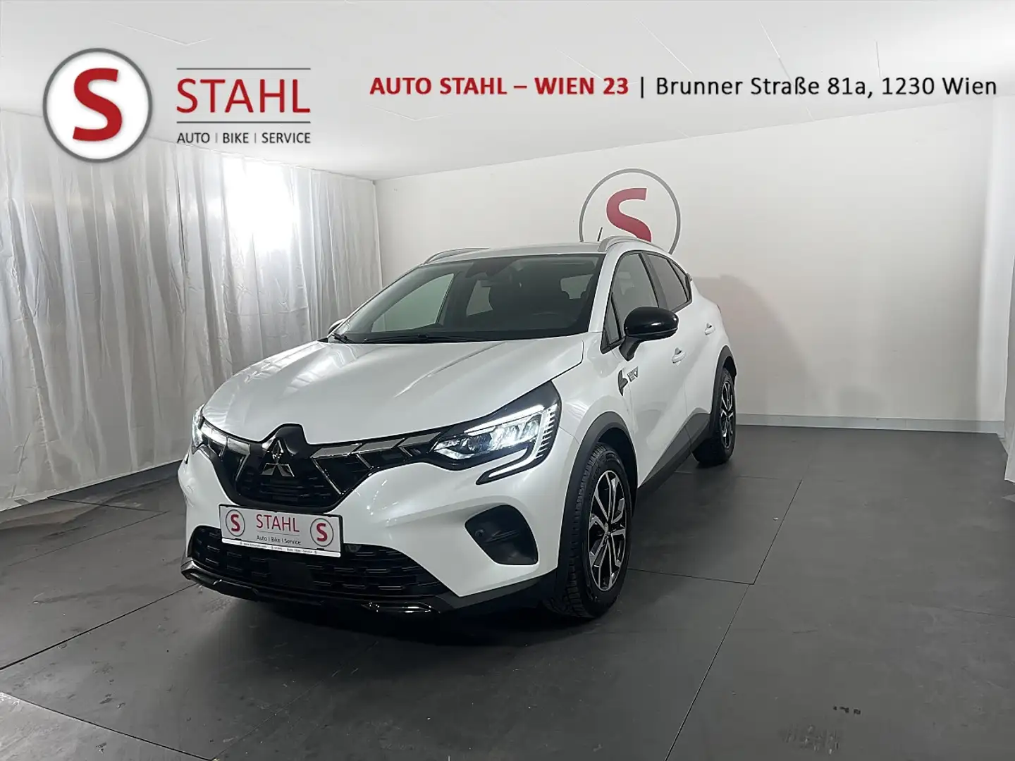 Mitsubishi ASX 1,3 DI-T MHEV Invite Auto Stahl Wien 23 Weiß - 1