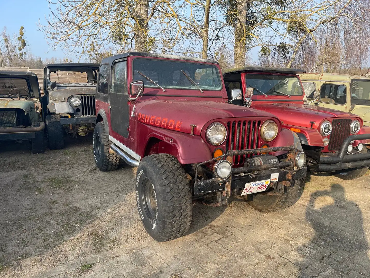 Jeep CJ-7 4 Gang Червоний - 2