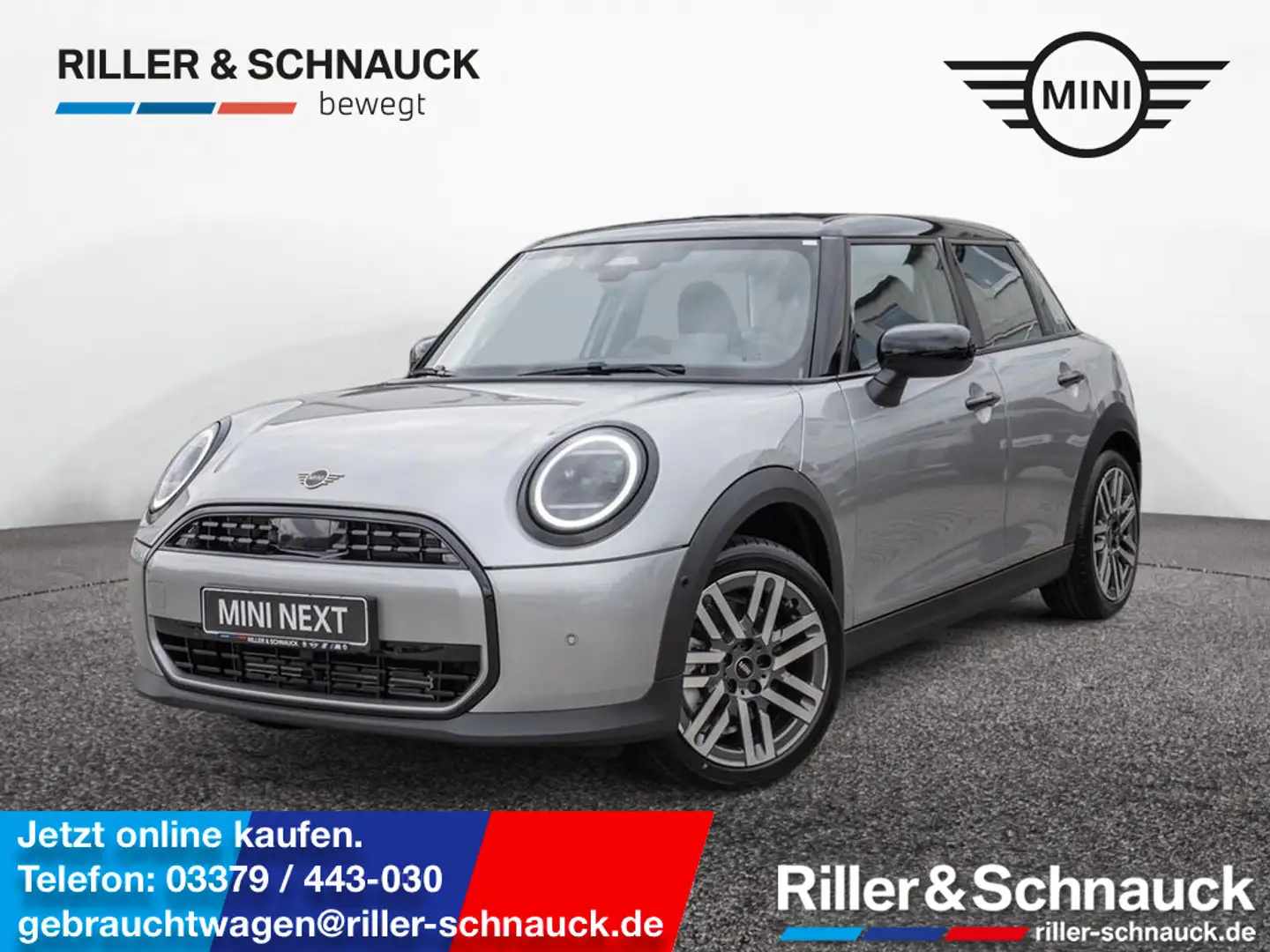 MINI Cooper C Classic Trim KEYLESS PDC SHZ HUD LED Срібний - 1