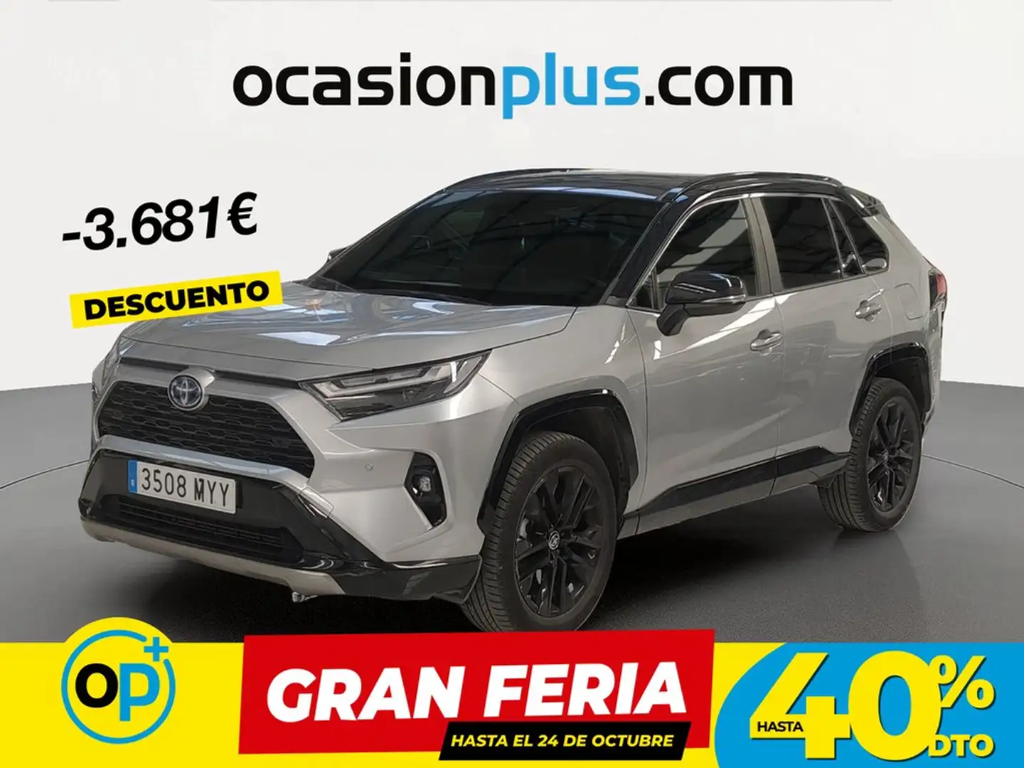 Toyota RAV4 2.5 hybrid 2WD Style Gris - 1