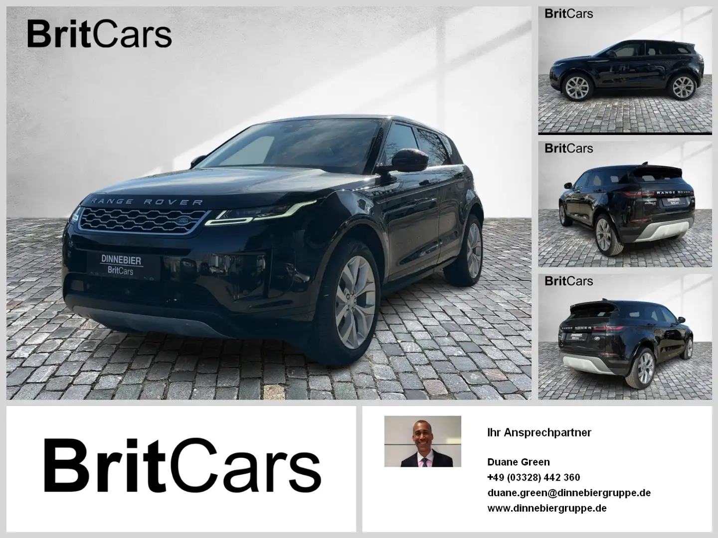Land Rover Range Rover Evoque SE P300e s SUV Pano FLA 360 Noir - 1